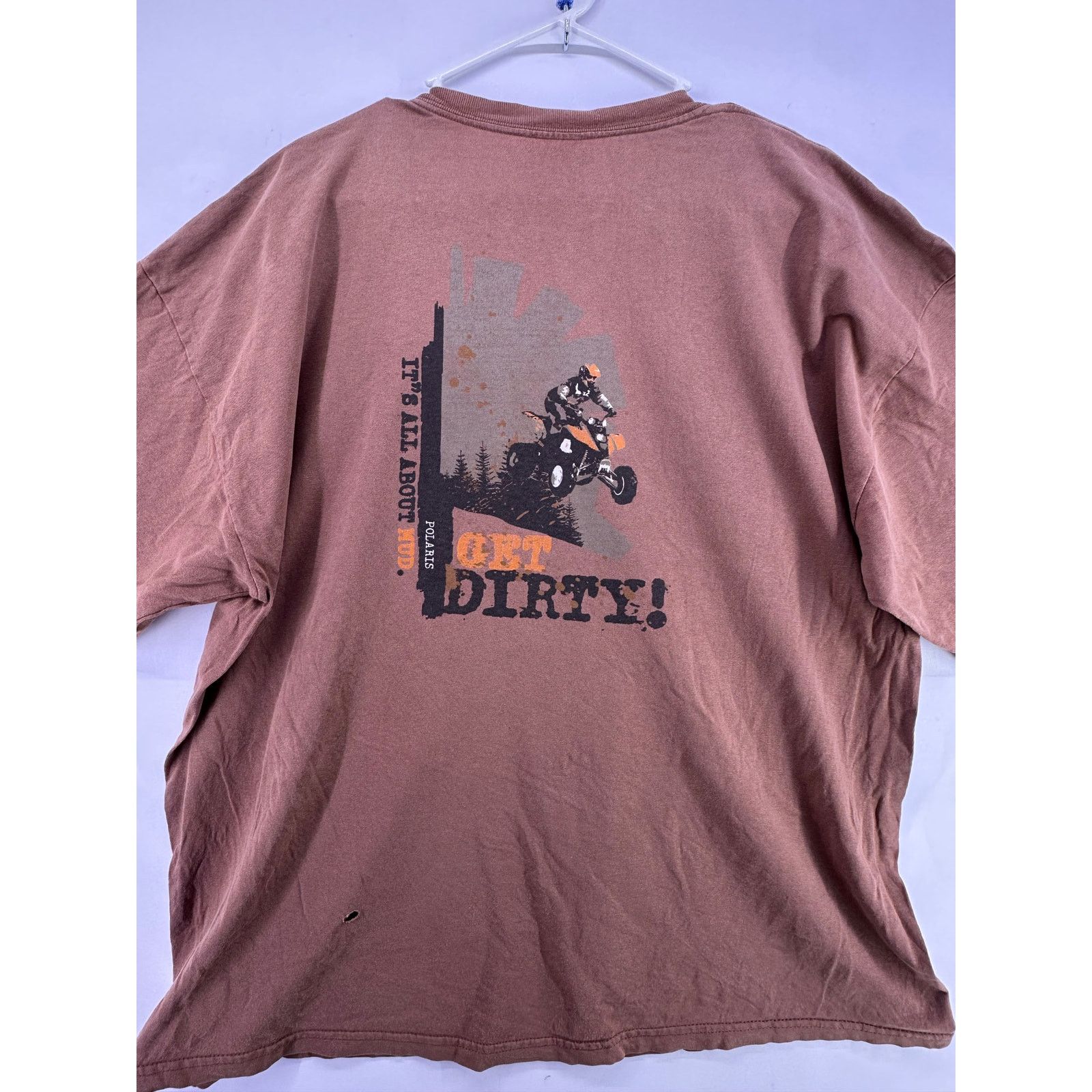 & Other Stories Polaris It’s All About Mud Get Dirty Brown Tshirt Size 2XL Size US XXL / EU 58 / 5 - 1 Thumbnail