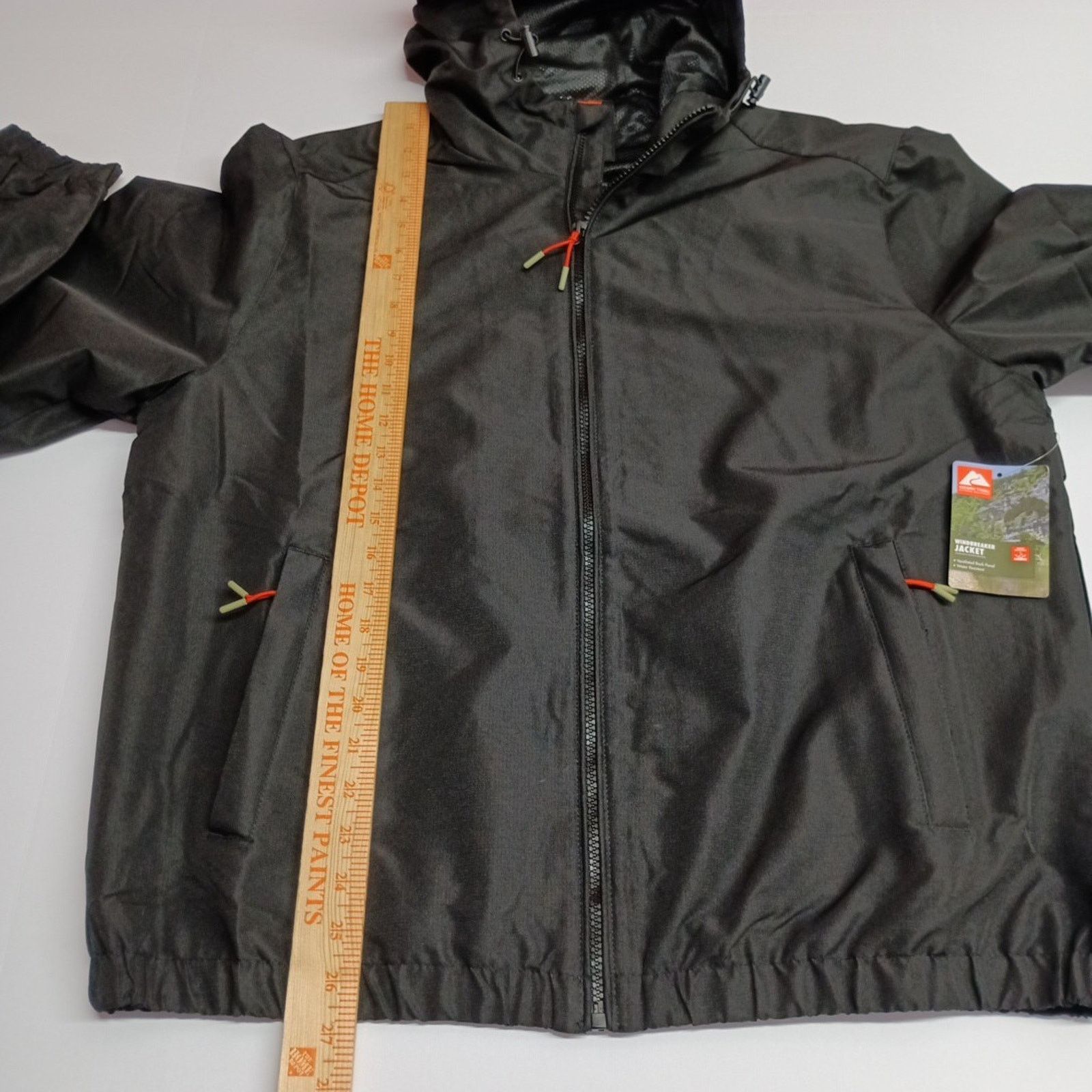Other Ozark Trail Windbreaker Jacket Mens Size M Black Zip Pockets Size US M / EU 48-50 / 2 - 7 Thumbnail