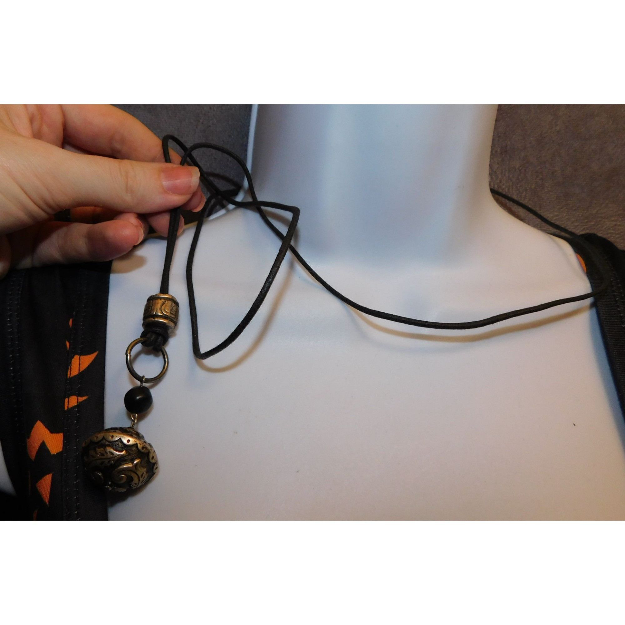 Other Oversized Brutalist Drop Pendant Necklace Size ONE SIZE - 4 Thumbnail
