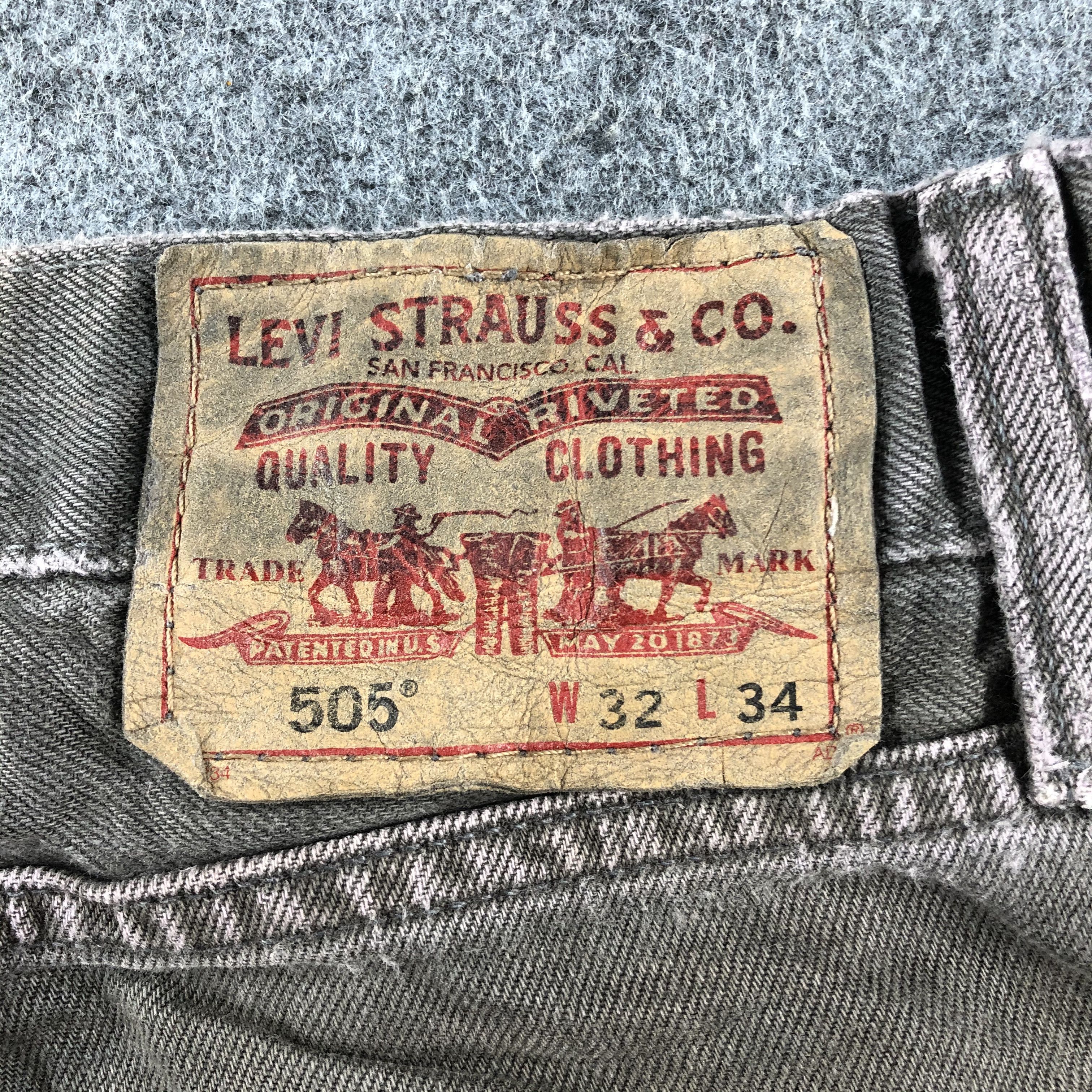 Levi's Vintage Levis 505 Jeans-J2487 Size US 34 / EU 50 - 5 Thumbnail