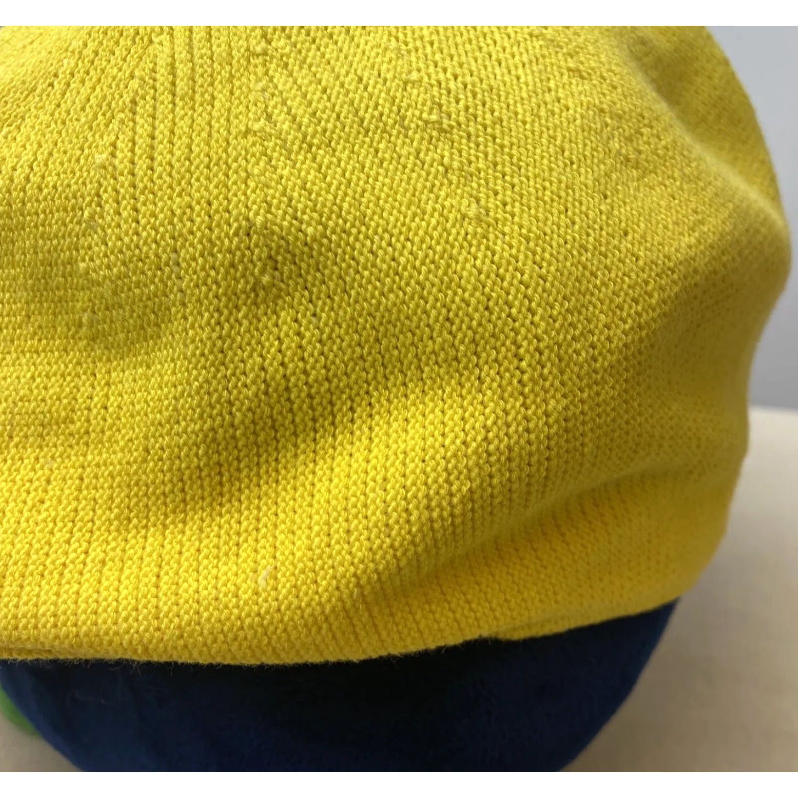 Vintage Summer Plain Newsboy Gatsby Cap Ivy Hat Golf Yellow Mens Flat Cabbie H-88 Size ONE SIZE - 3 Thumbnail