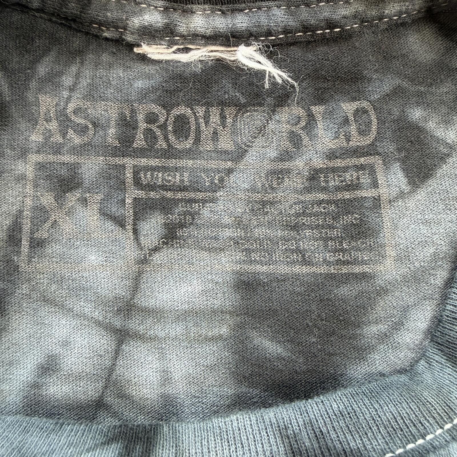 Other Astroworld Festival 2018 Houston Tie Dye T Shirt Travis Scot Size US XL / EU 56 / 4 - 3 Thumbnail
