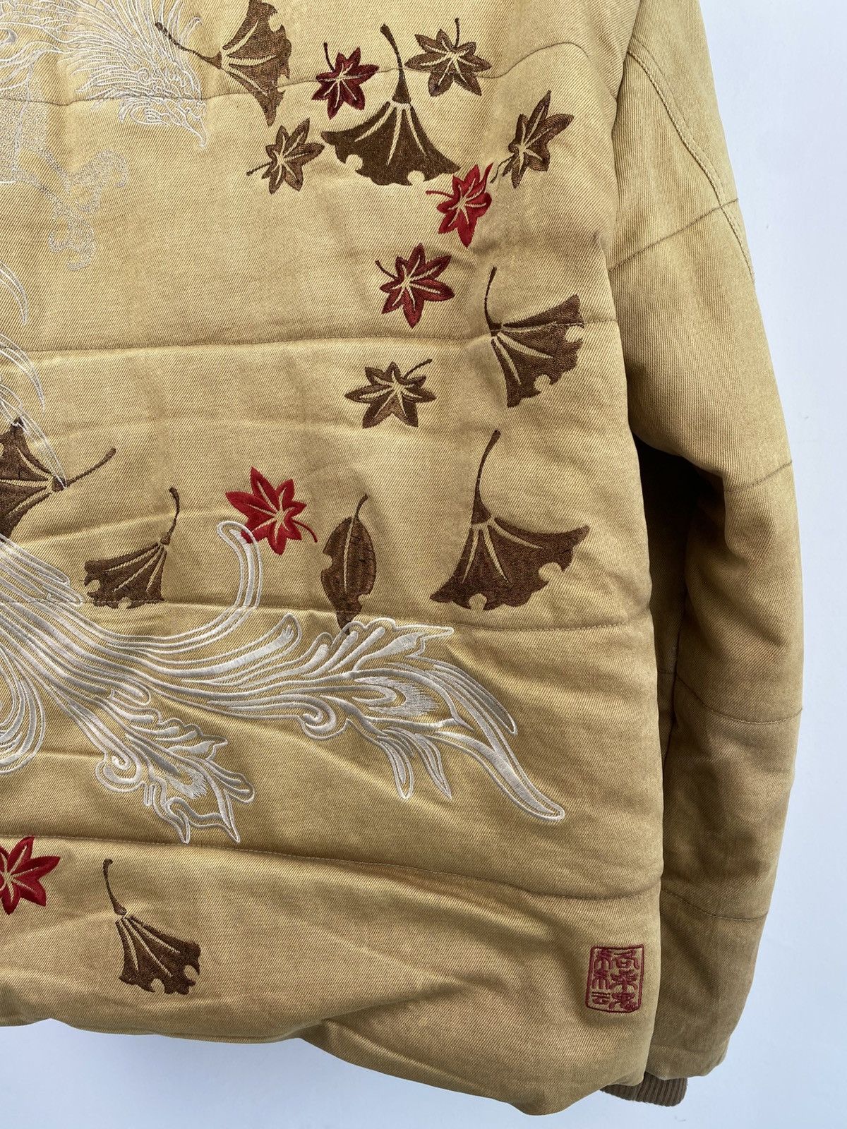 Japanese Brand 2000’s Karakuri Tamashi “Rooster” Sukajan Workwear Jacket Size US XL / EU 56 / 4 - 11 Thumbnail