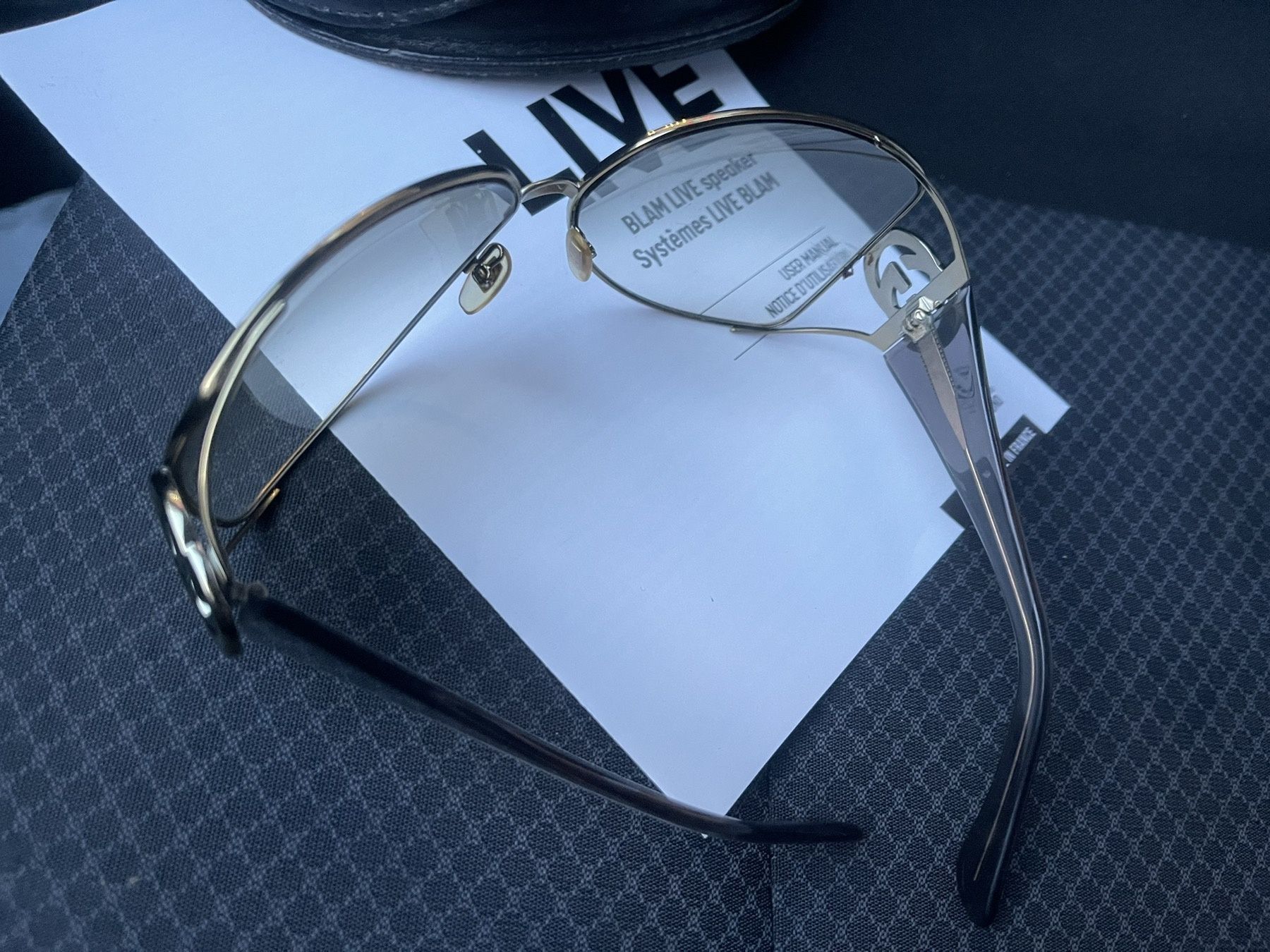 Gucci Gucci Sunglasses Size ONE SIZE - 5 Thumbnail