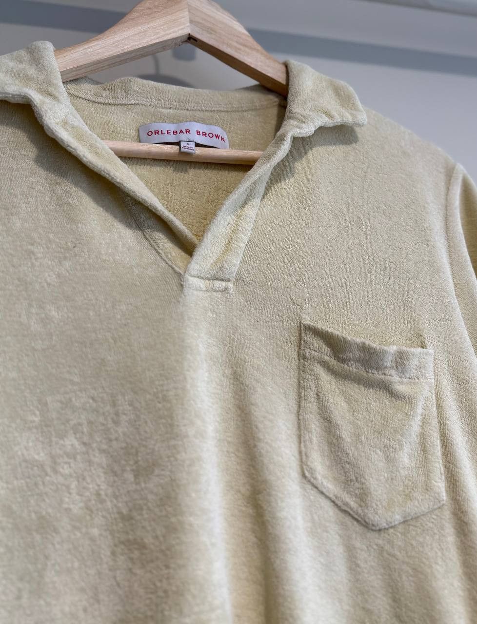 Orlebar Brown Orlebar Brown Towel White Milk Polo Shirt Size S Size US S / EU 44-46 / 1 - 9 Thumbnail
