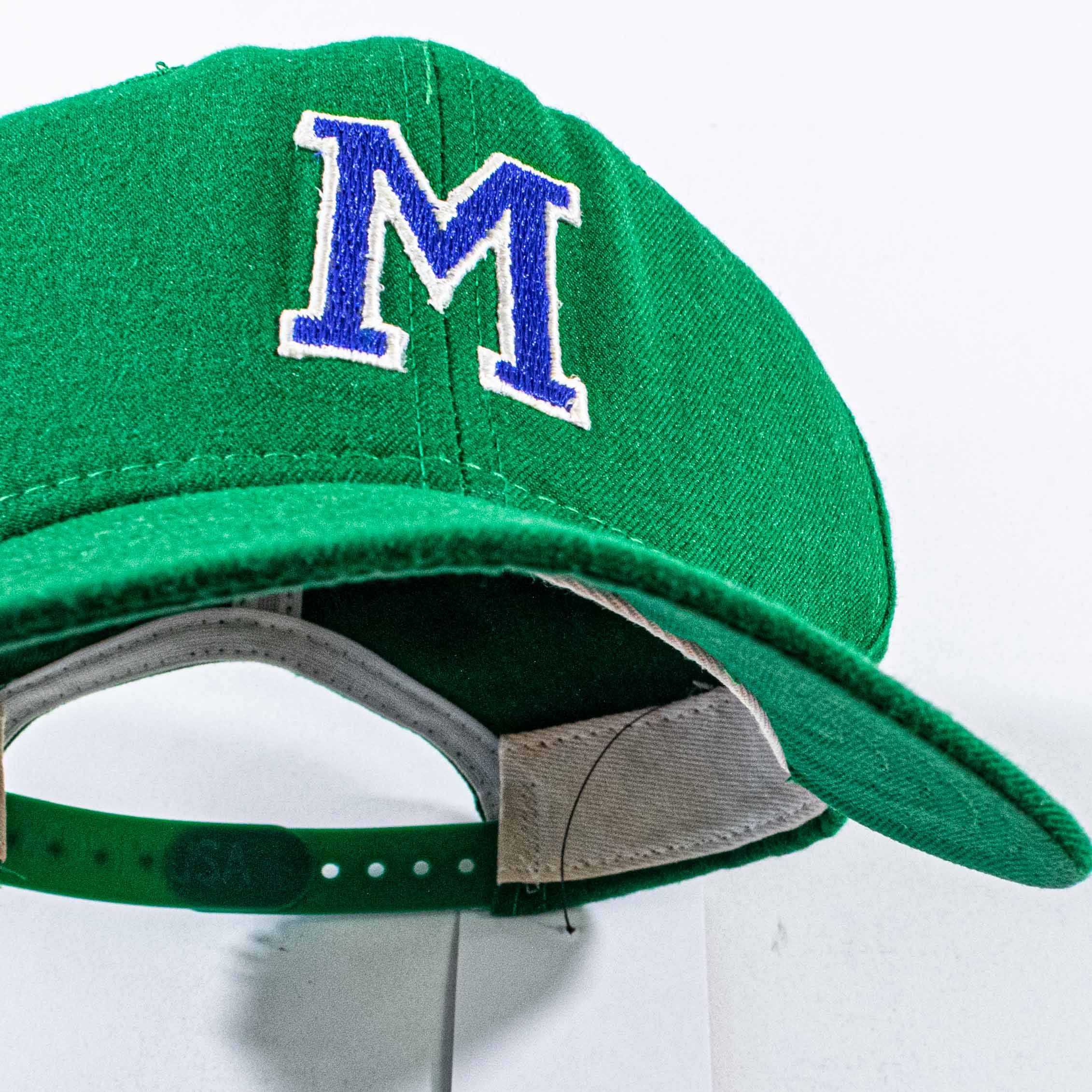 New Era Vintage New Era Pro Model Hat M Logo Snapback 80s 90s Size ONE SIZE - 11 Thumbnail