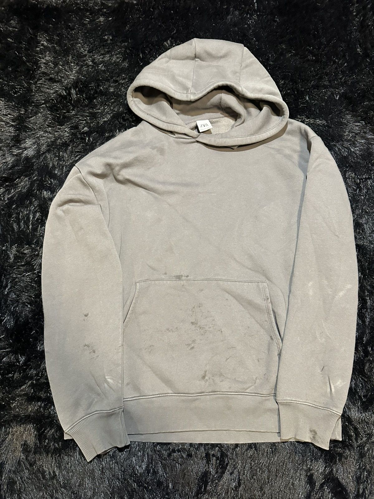 Zara Grey Zara Hoodie Size US XL / EU 56 / 4 - 1 Thumbnail
