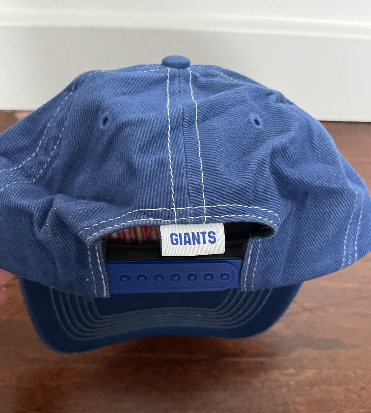 NFL × Twins Enterprise Inc. Vintage New York Giants 1990s Baseball Cap Size ONE SIZE - 2 Thumbnail