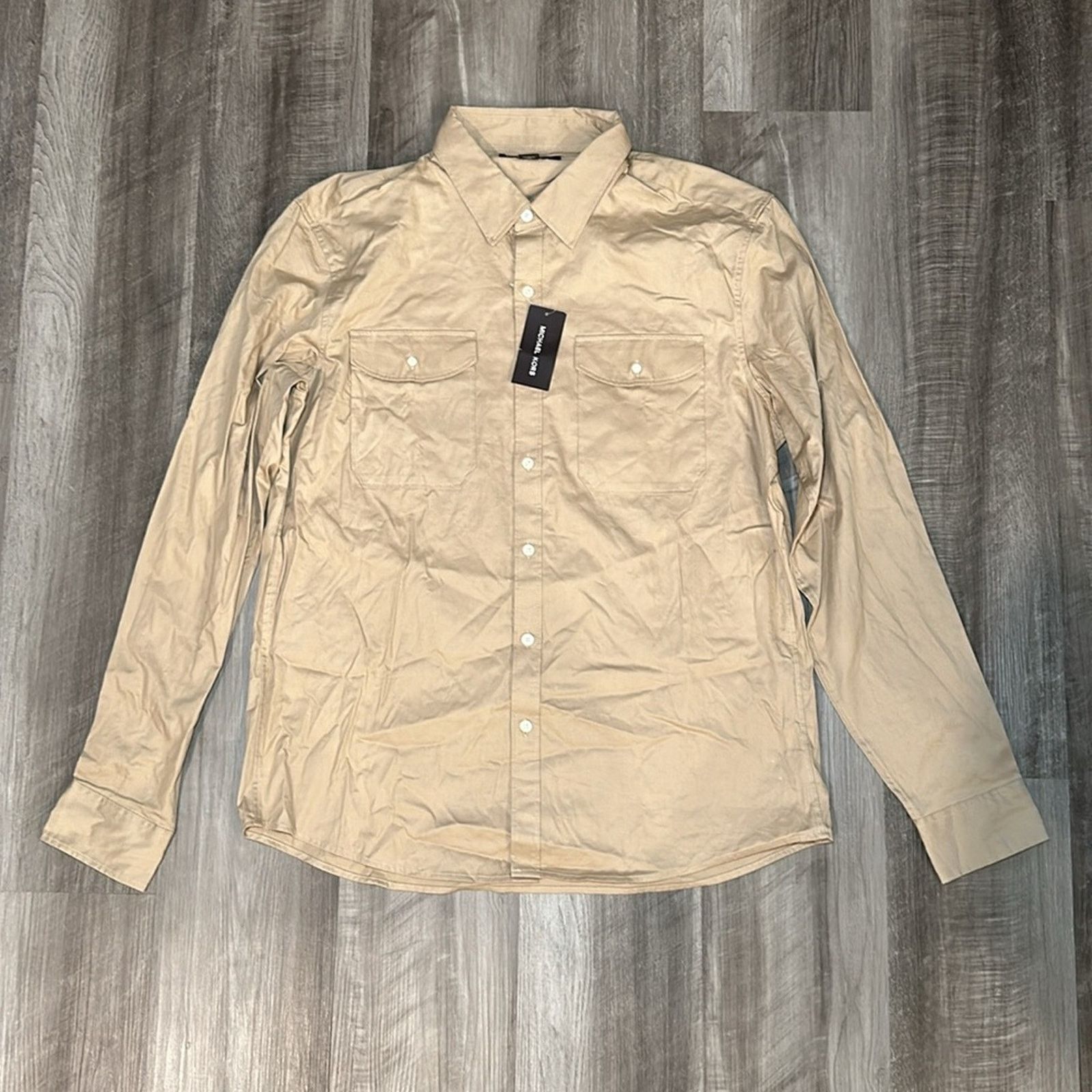 Michael Kors Michael Kors Long Sleeve Button Down - XL Size US XL / EU 56 / 4 - 2 Thumbnail