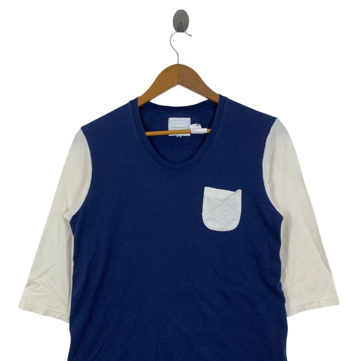 Other VICTIM & Co Japanese Brand Raglan ThreeQuarter Pocket Tshirt Size US M / EU 48-50 / 2 - 2 Thumbnail