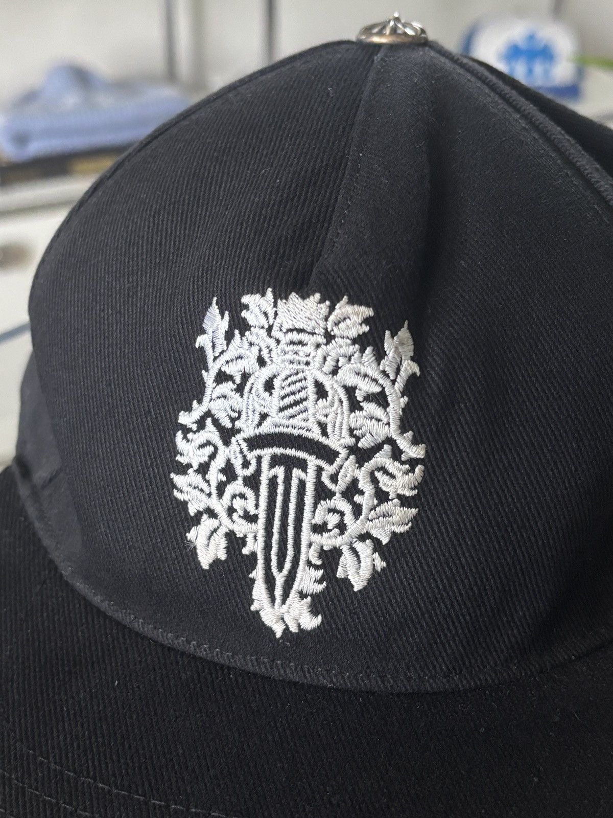 Chrome Hearts CHROME HEARTS FLORAL DAGGER DENIM HAT Size ONE SIZE - 5 Thumbnail