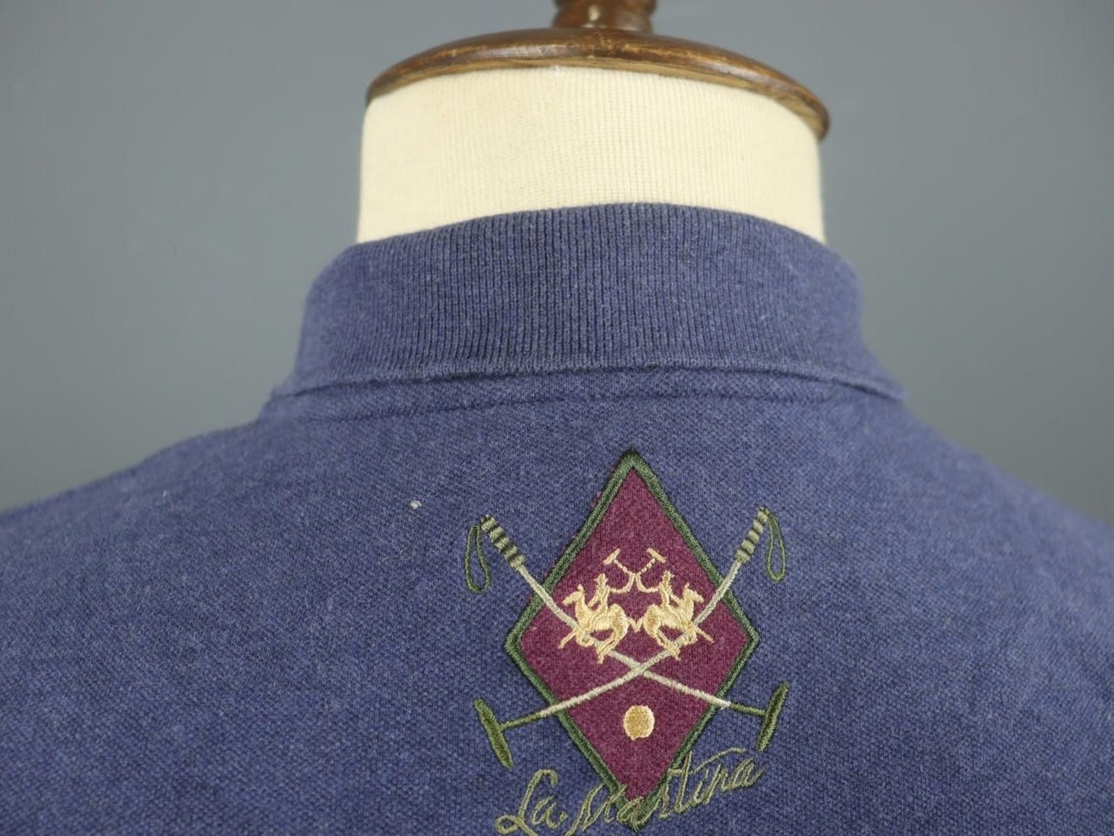 La Martina LA MARTINA Buenos Aires Multi Cotton Polo Shirt Size M Size US M / EU 48-50 / 2 - 2 Thumbnail
