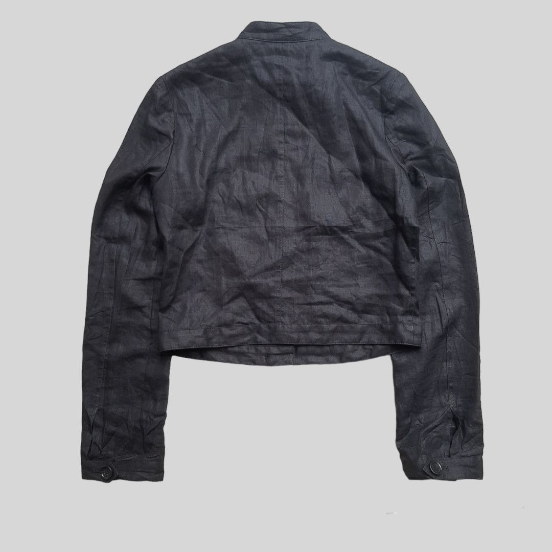 Enchantment × Isamu Katayama Backlash × LE CIEL BLEU Enchantment by le ciel bleu zip up moto jacket Size US XXS / EU 40 - 2 Thumbnail