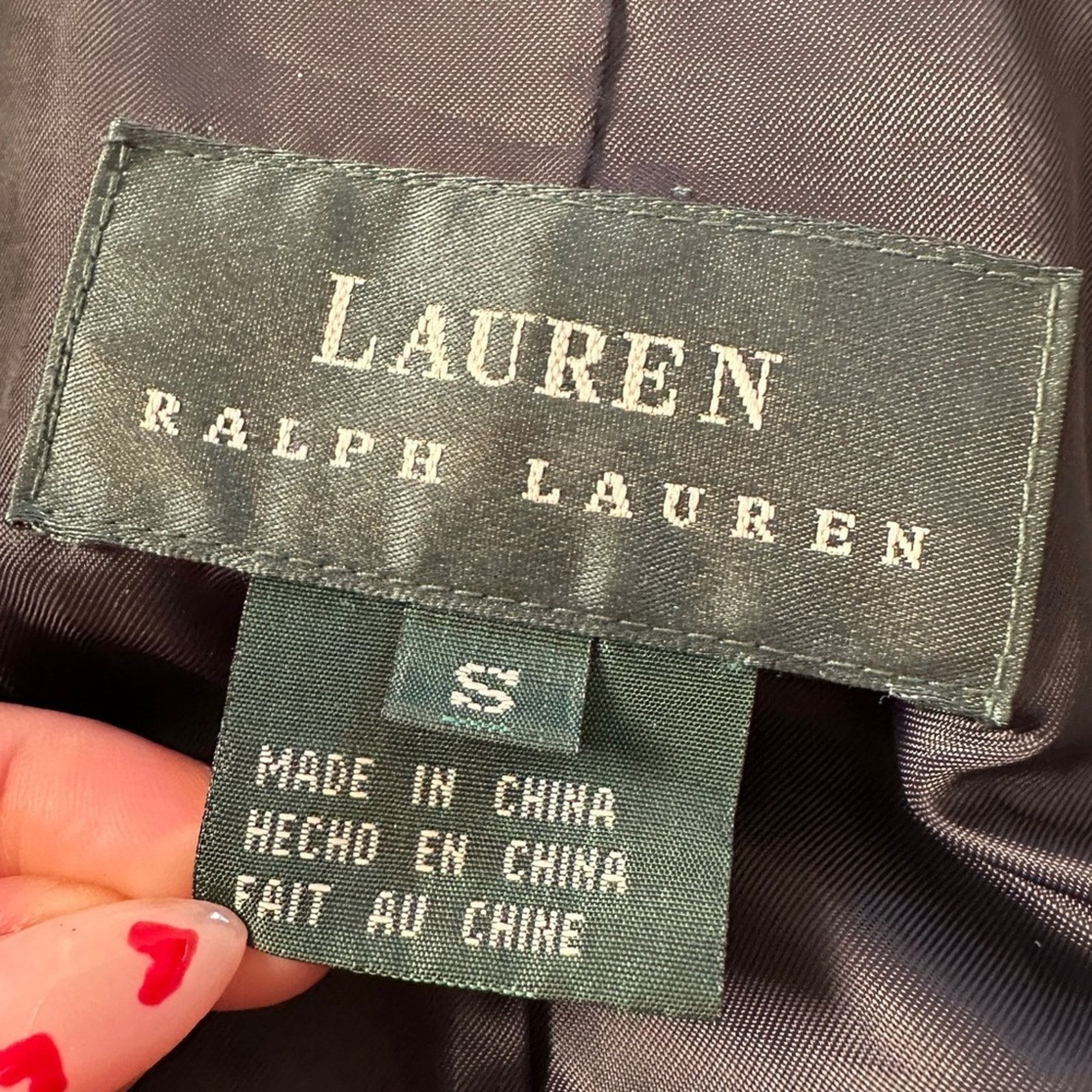 Ralph Lauren RALPH LAUREN Vintage 100% Leather Jacket Blue & Gold S Size S / US 4 / IT 40 - 12 Thumbnail