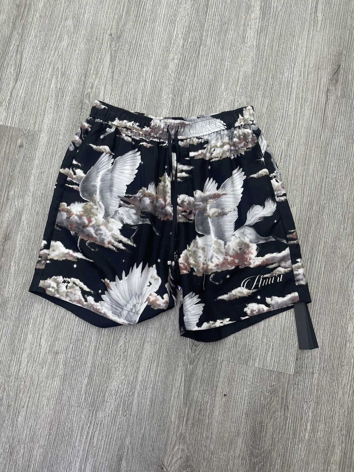 Amiri Amiri silk shorts (black) Size US 28 / EU 44 - 1 Thumbnail