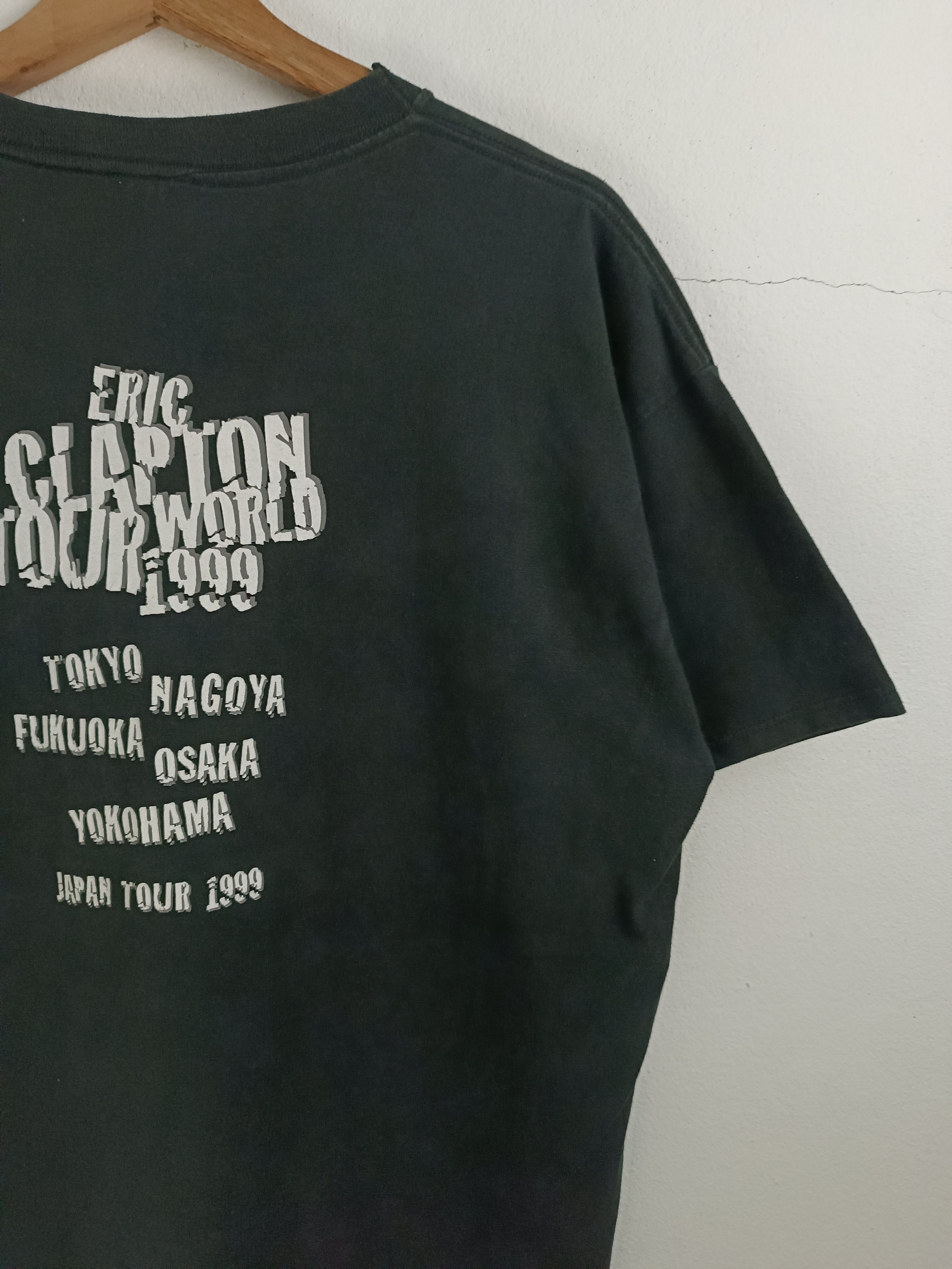 Band Tees VINTAGE 90'S ERIC CLAPTON JAPAN TOUR VERY RARE ROCK BEATLES Size US L / EU 52-54 / 3 - 13 Thumbnail