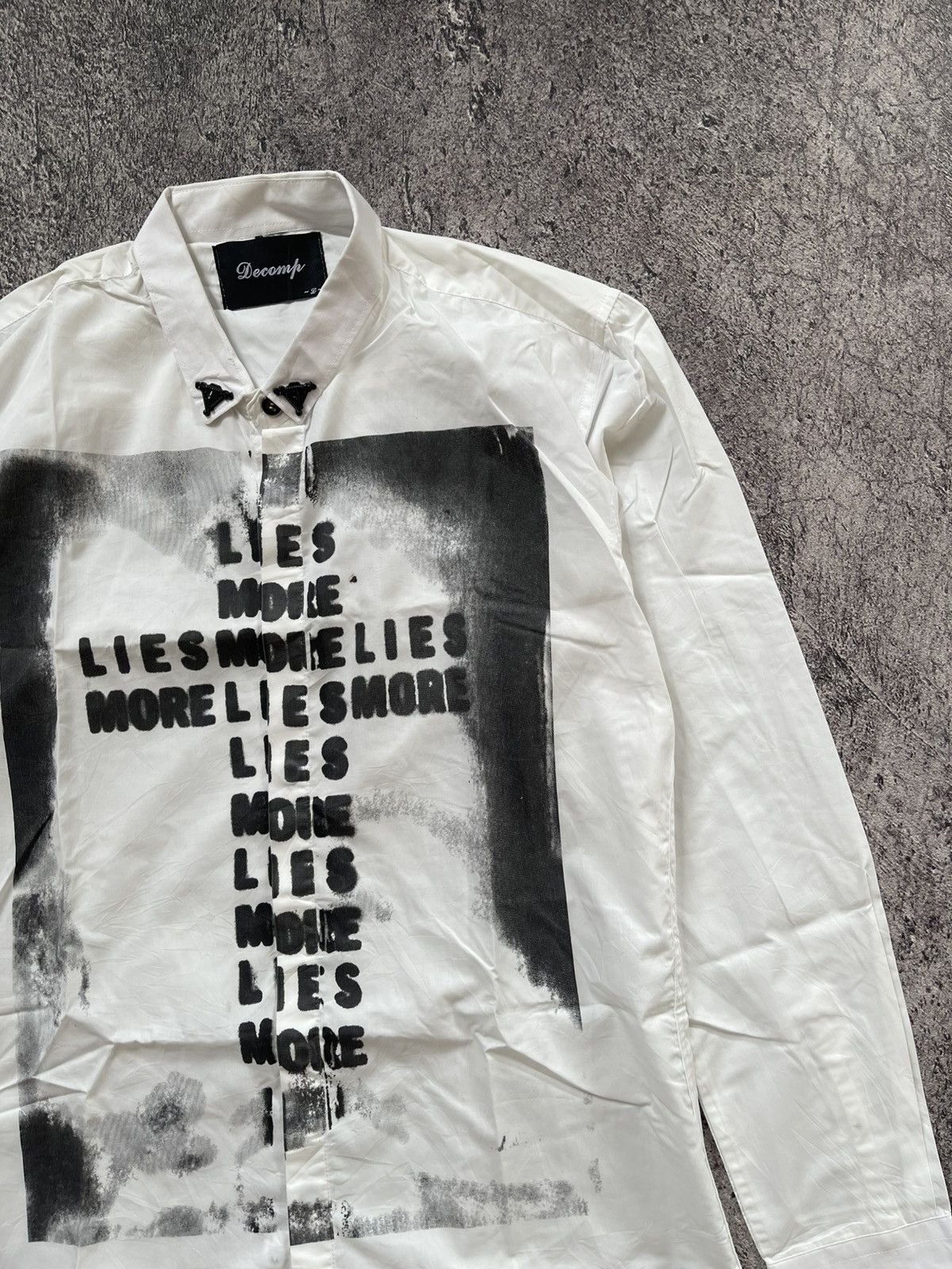 Japanese Brand Y2K Decomp skull punk lgb style longsleeve Size US M / EU 48-50 / 2 - 4 Thumbnail