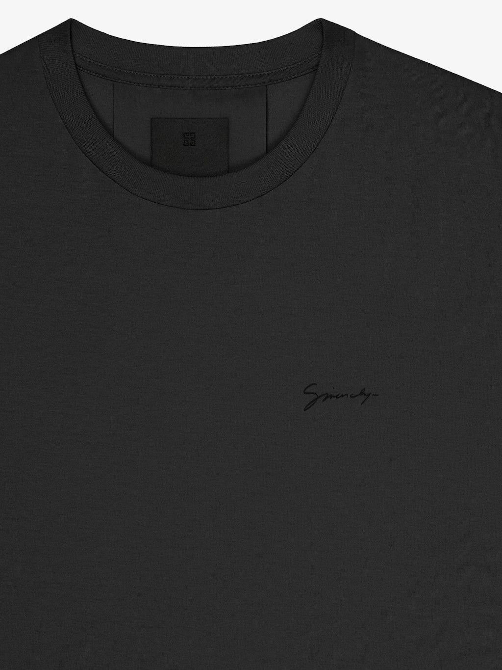 Givenchy o1w1db10325 Standrad Short Slaave Base in Black Size US M / EU 48-50 / 2 - 2 Thumbnail