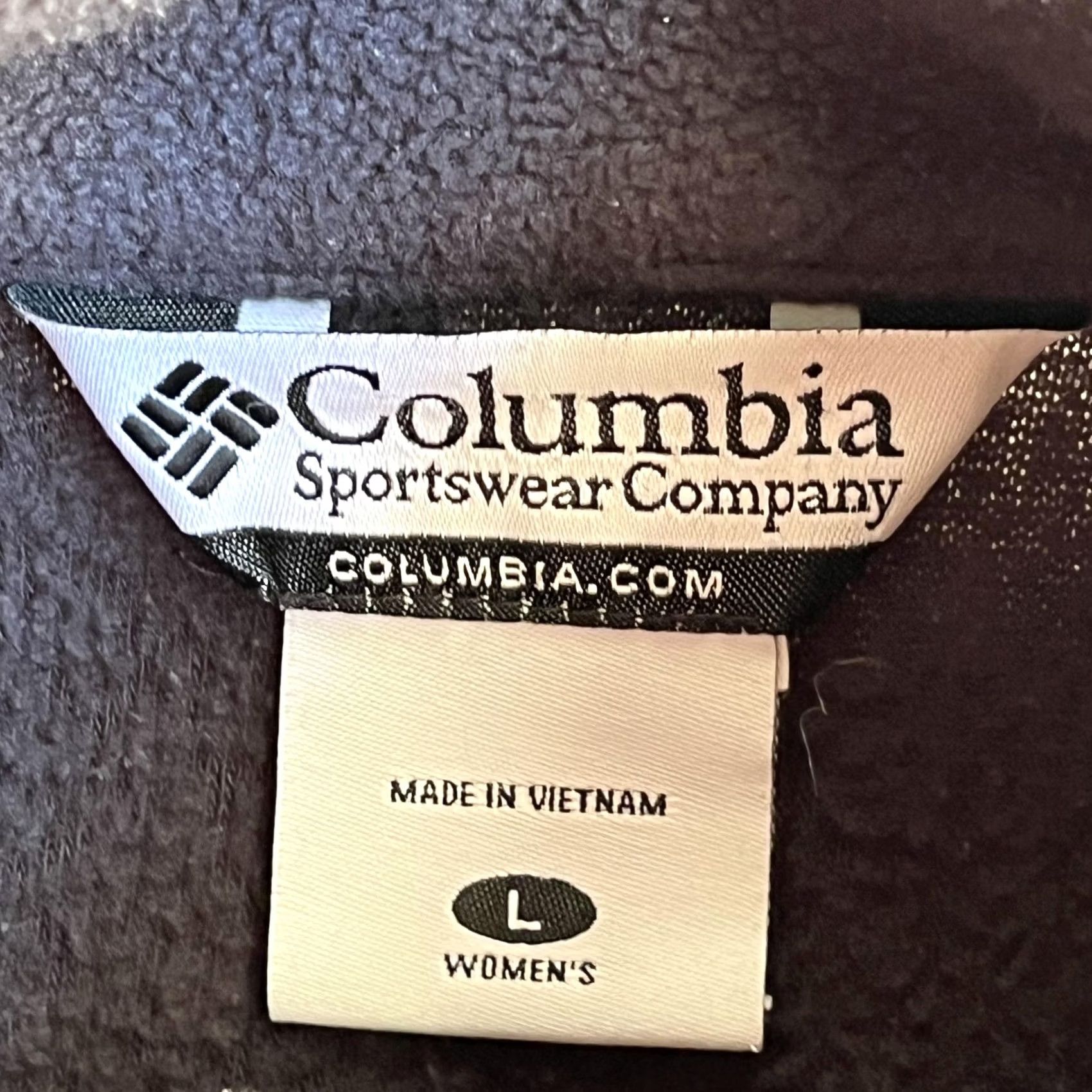 Vintage Columbia Fleece Jacket Womens Large Black Full Zip Pockets Lightweight Outdoor Size L / US 10 / IT 46 - 4 Thumbnail