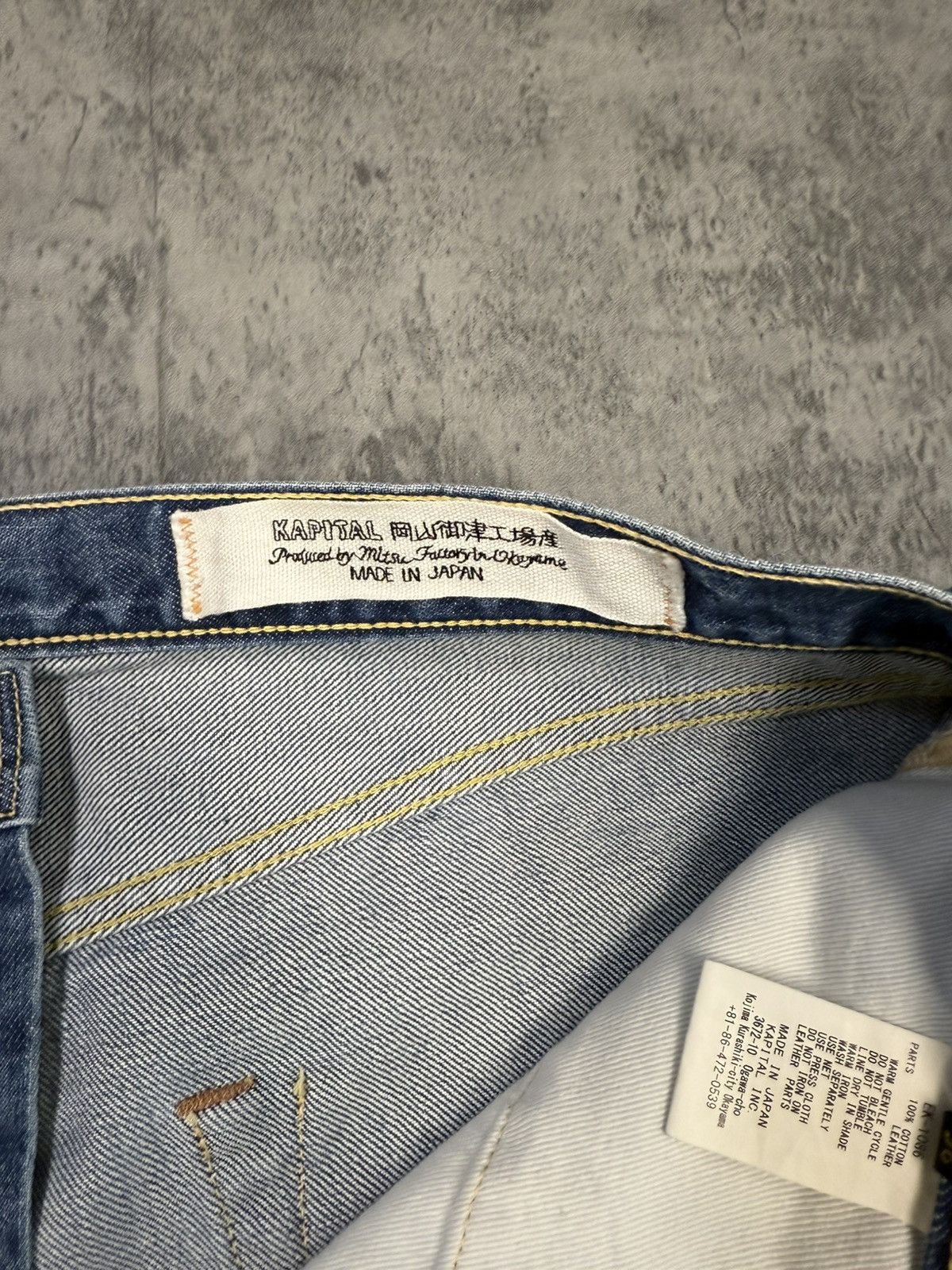 Kapital Kapital 14oz - Monkey Cisco Denim 36 Size US 36 / EU 52 - 11 Thumbnail