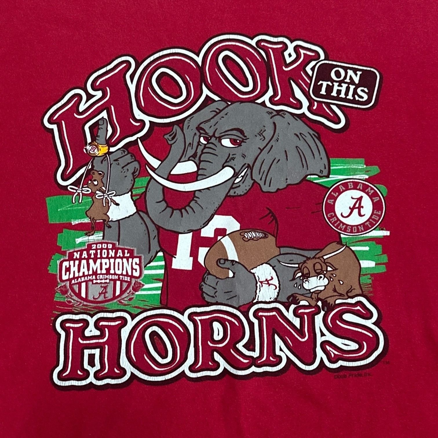 & Other Stories Alabama crimson tide hook on this horn 2009 natty Size US XL / EU 56 / 4 - 3 Thumbnail