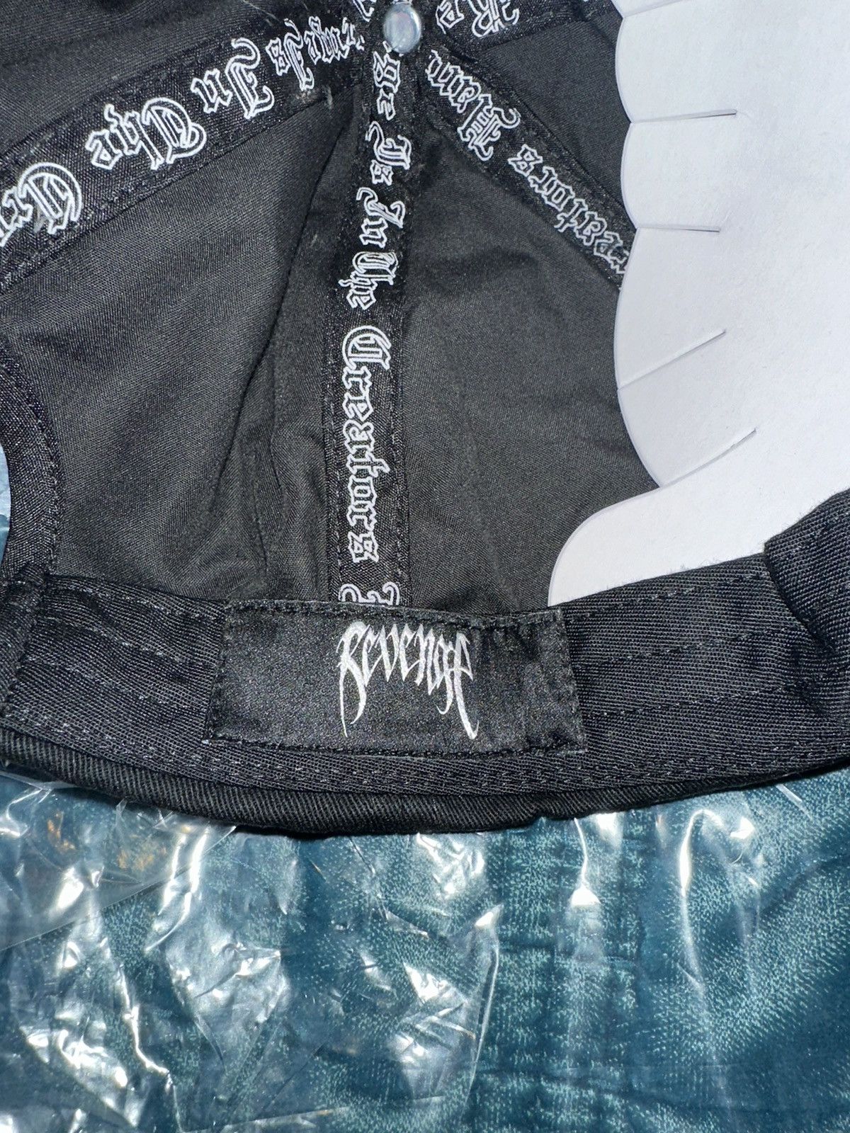 Revenge Chaos Patch Embroidered Hat Black Size ONE SIZE - 2 Thumbnail