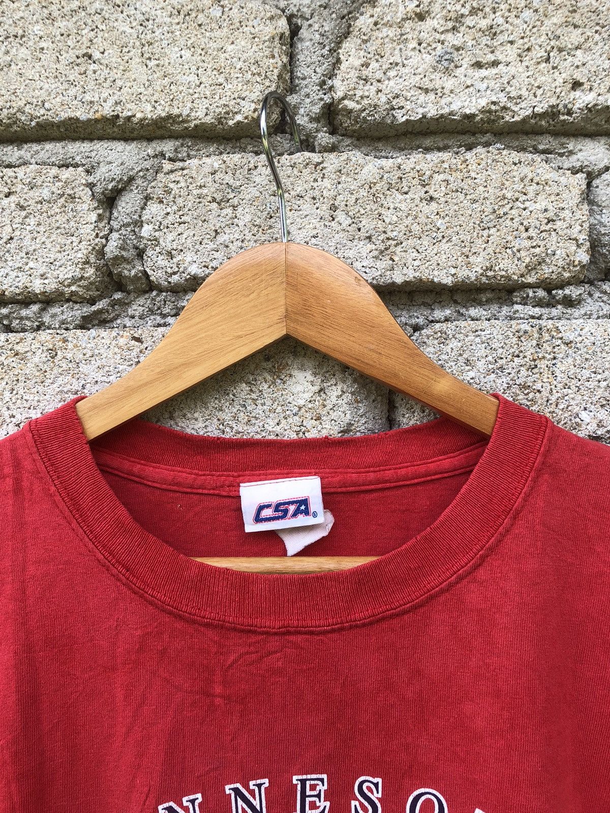 Vintage Vintage 90s Sunfaded MLB Minnesota Twins Tshirt Size US XL / EU 56 / 4 - 4 Thumbnail