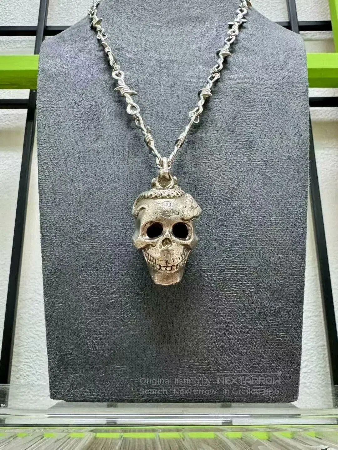 Vivienne Westwood vivienne westwood skull pendant necklace. Size ONE SIZE - 3 Thumbnail