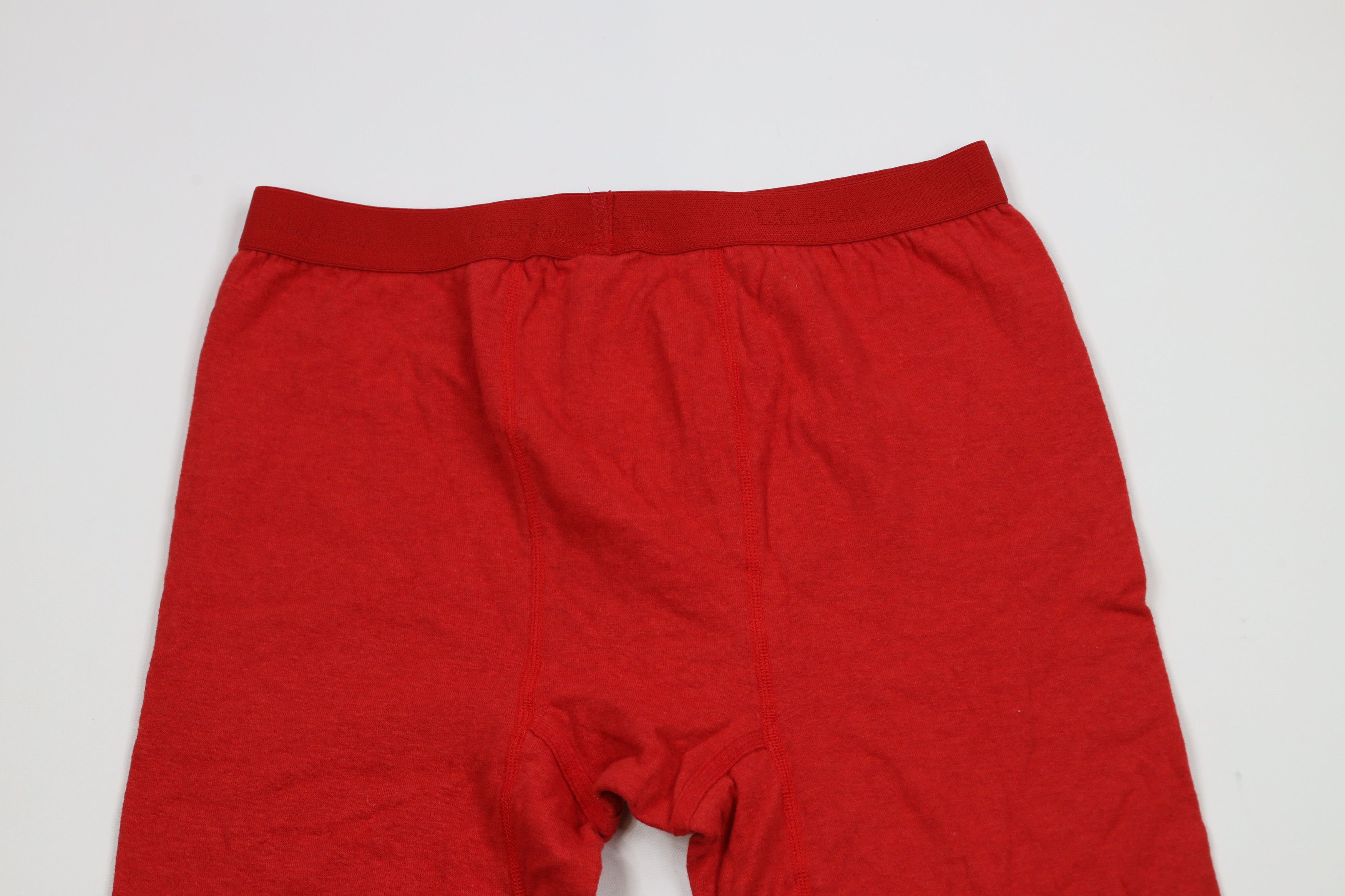 L.L. Bean × Vintage Vintage LL Bean Double Wool Blend Knit Thermal Pants Red Size US 34 / EU 50 - 9 Thumbnail