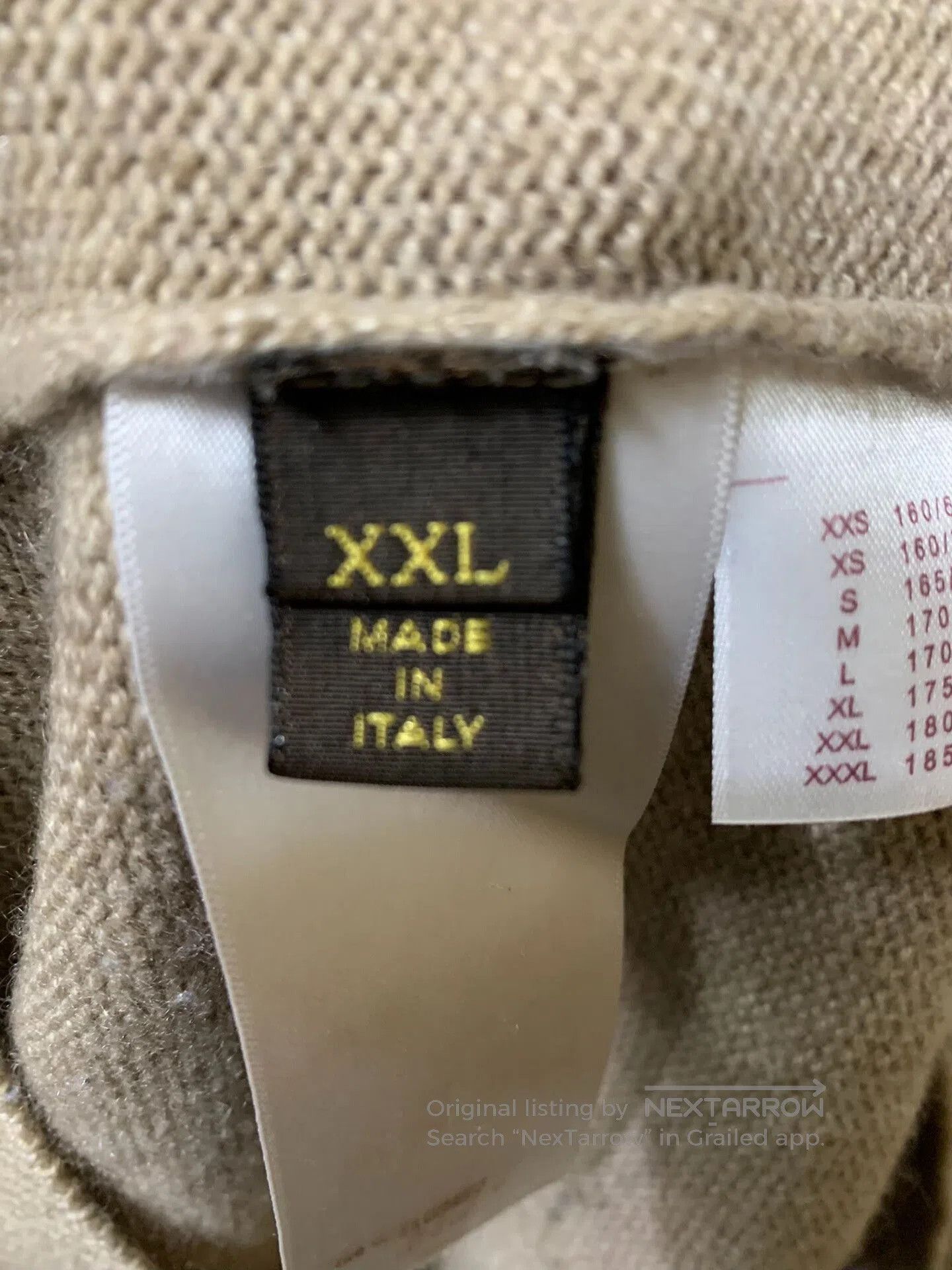 Louis Vuitton Louis Vuitton Men's Cashmere Sweater XXL. Size US XXL / EU 58 / 5 - 6 Thumbnail