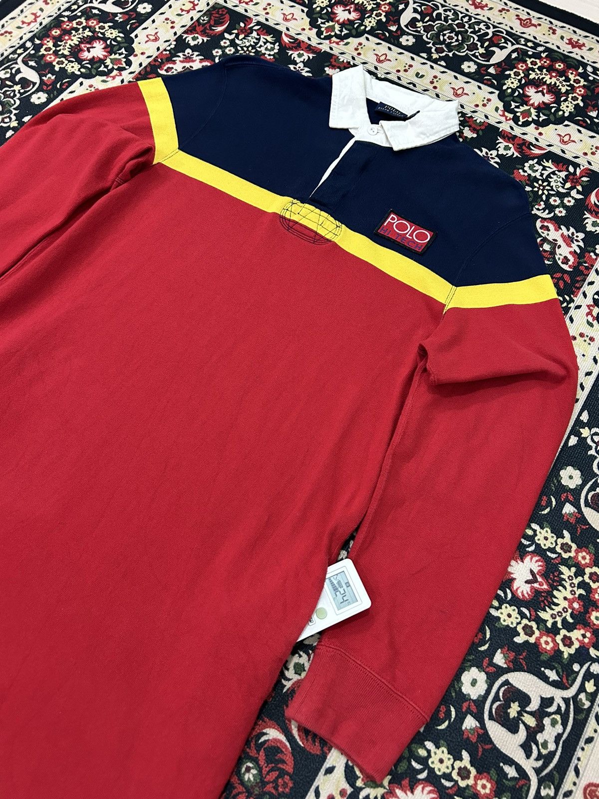 Vtg 90s Polo Rugby Hi Tech