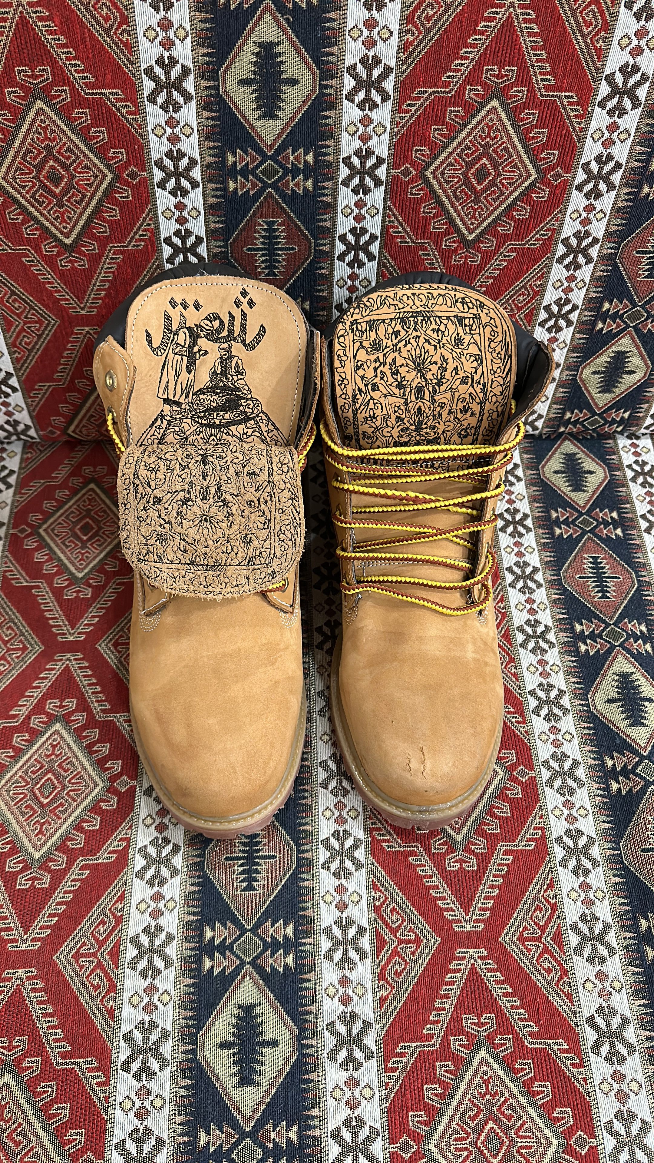 Derschutze Derschütze "yasmin v3" Boots Size 45 Timberland Style Size US 11 / EU 44 - 1 Thumbnail
