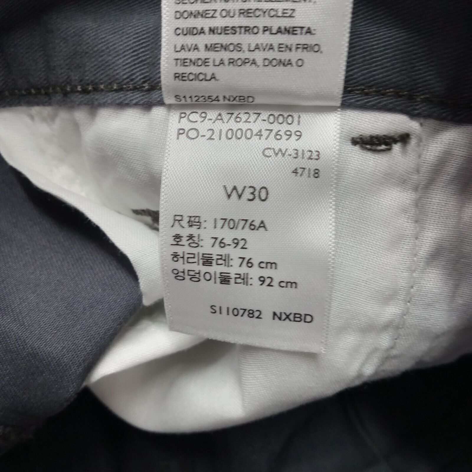 Levi's Signature Levi Strauss Secure Cargo Shorts Men’s 30 Gray Size US 30 / EU 46 - 5 Thumbnail