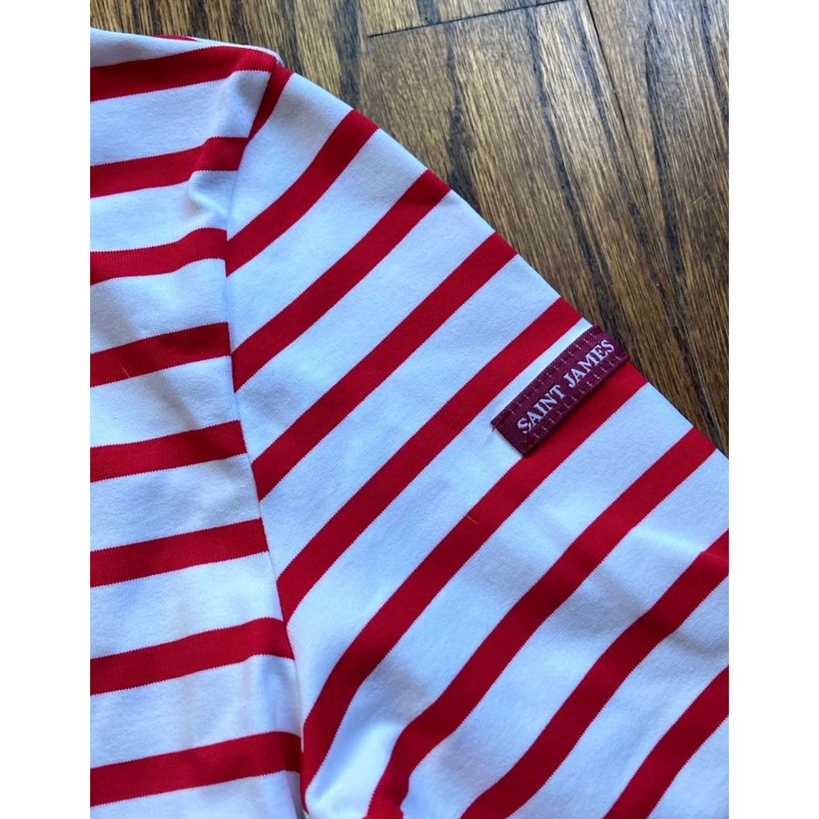 Saint James Saint James Dress Womens 6 Nautical Striped 3/4 Sleeve Propriano Multicolor Short Dress NWT France Size M / US 6-8 / IT 42-44 - 7 Thumbnail