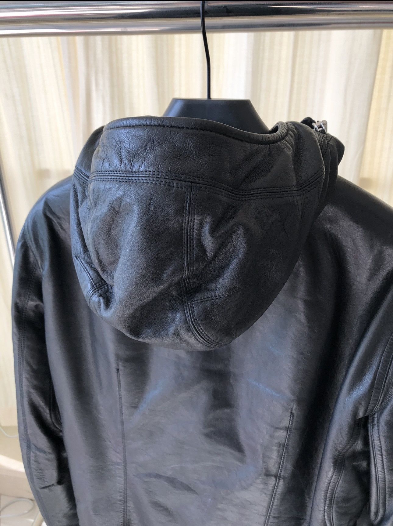 Rick Owens Bullet Leather Jacket SIZE:48 - シングルライダース