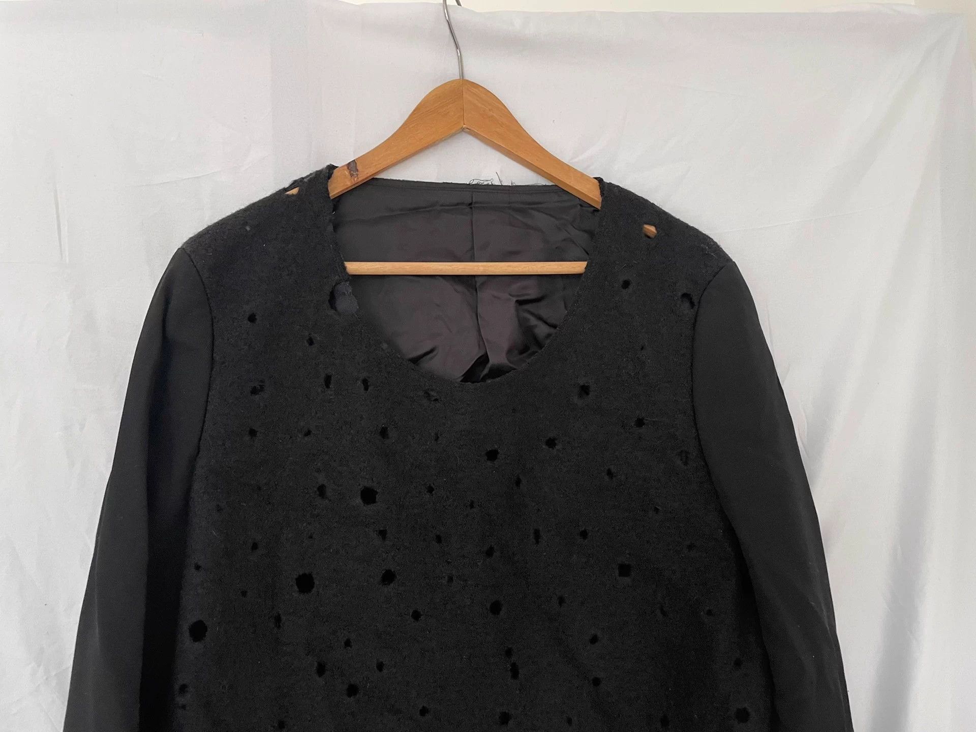 Comme des Garcons Comme des Garcons Homme PlusDistressed Deconstructed Sweater Size S / US 4 / IT 40 - 5 Thumbnail