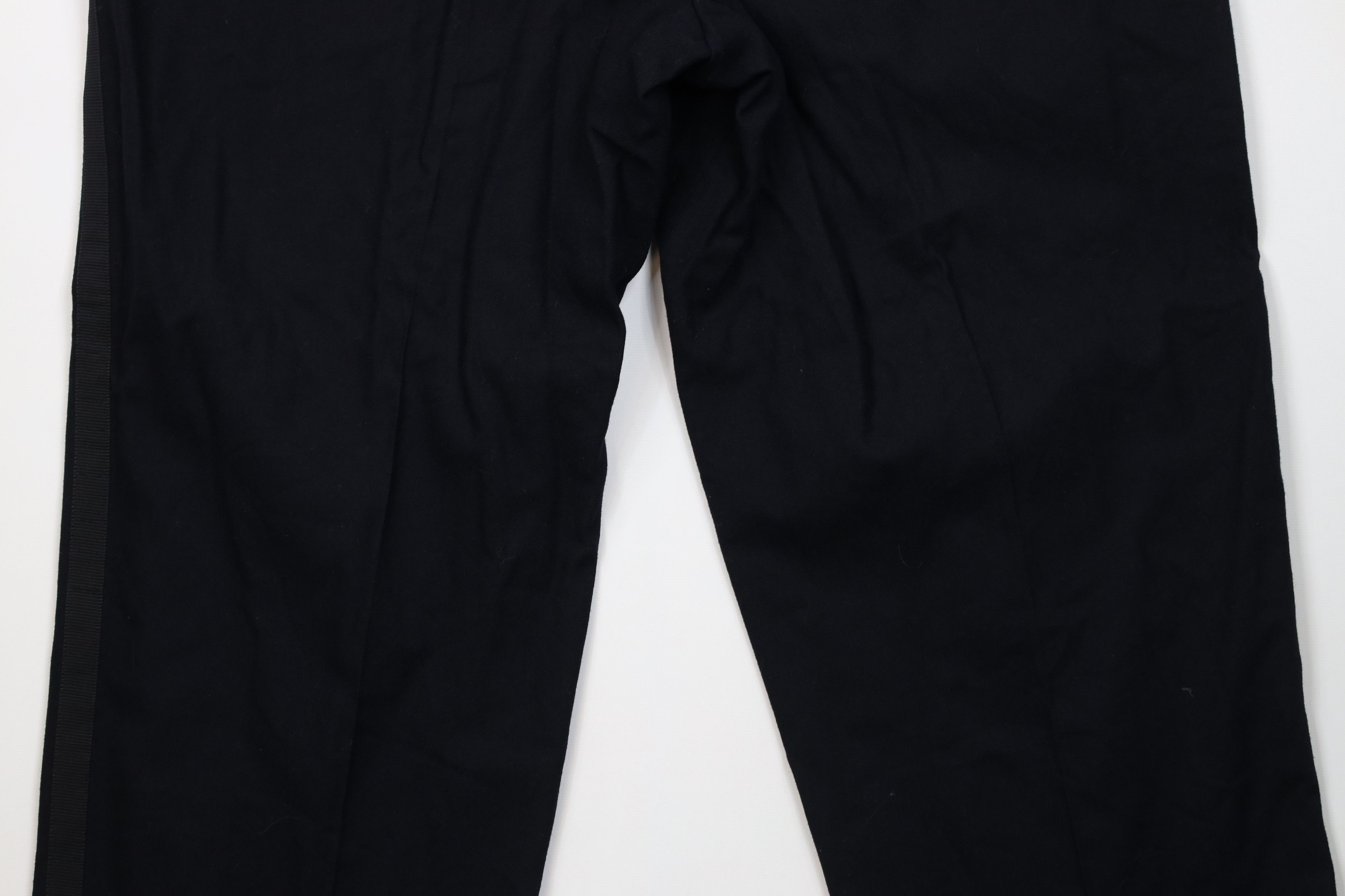 Vintage Vintage 50s Korean War Heavy Wool Wide Leg Pants Blue USA Size US 38 / EU 54 - 9 Thumbnail