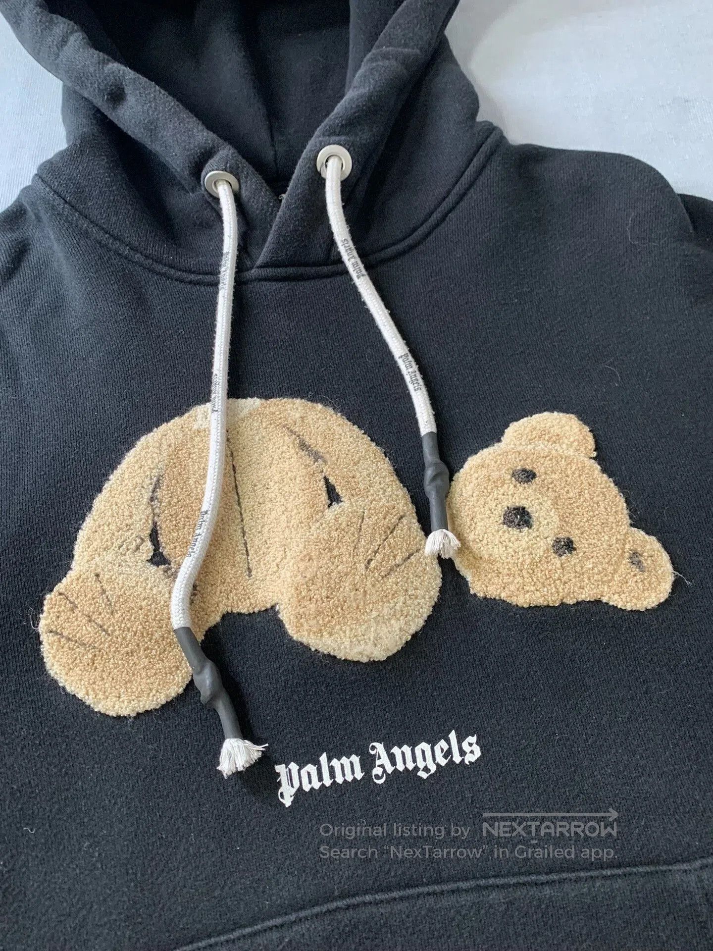 Palm Angels Palm Angels Decapitated Bear Embroidered Hoodie. Size US M / EU 48-50 / 2 - 3 Thumbnail