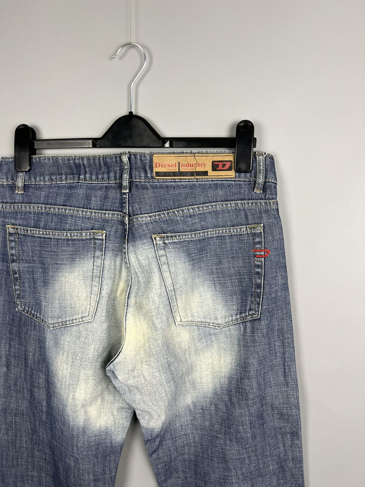 Diesel W33 Diesel Industry Denim Division Vintage Jeans Distressed Size US 33 - 4 Thumbnail