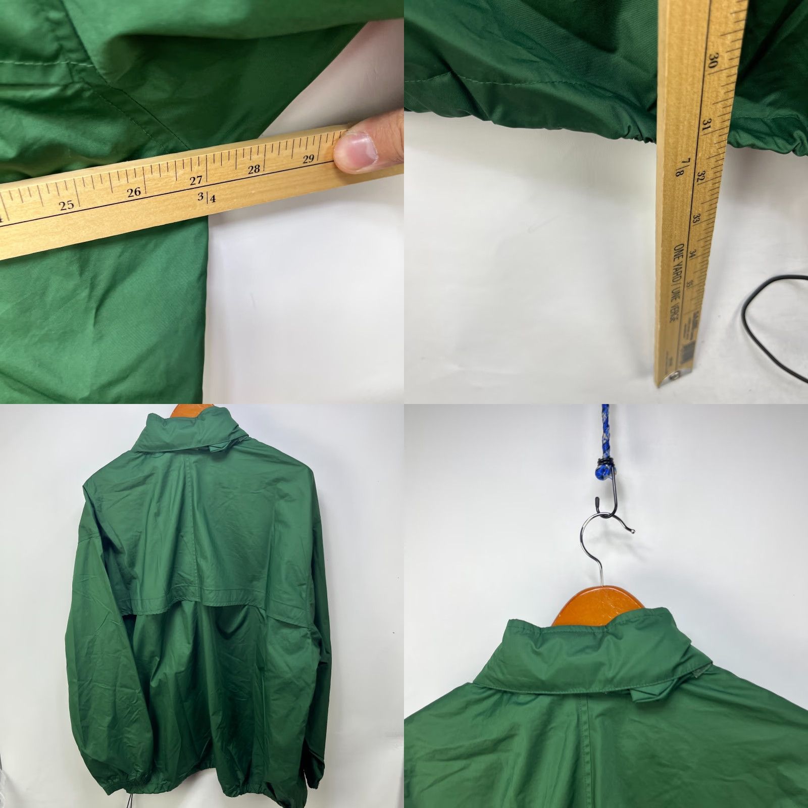 Nike VINTAGE Nike Windbreaker Jacket 2XL Men Green Windbreaker 90s Nike Mens Jacket Green 90s Size US XXL / EU 58 / 5 - 8 Thumbnail