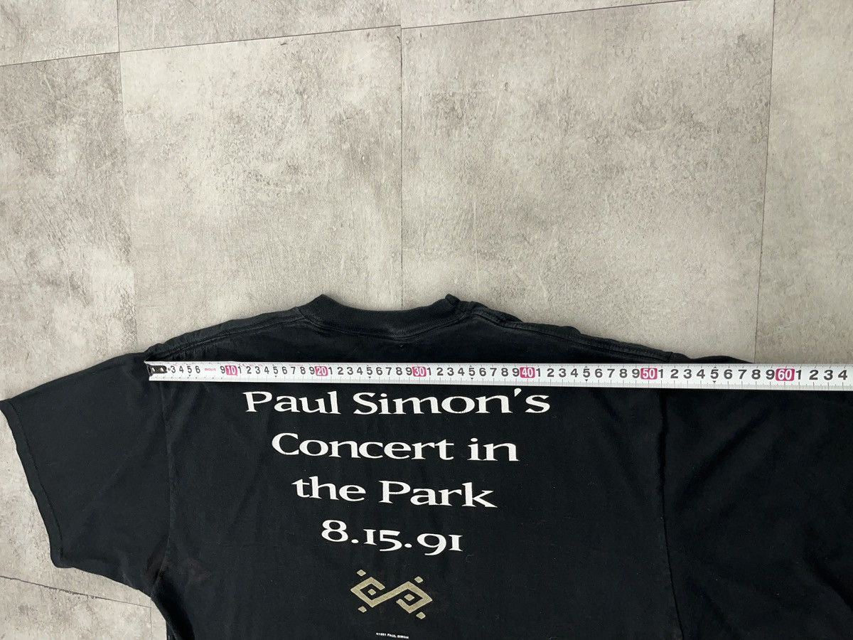 Paul Simon 1991 Concert Tee Jerzees XL Vintage USA