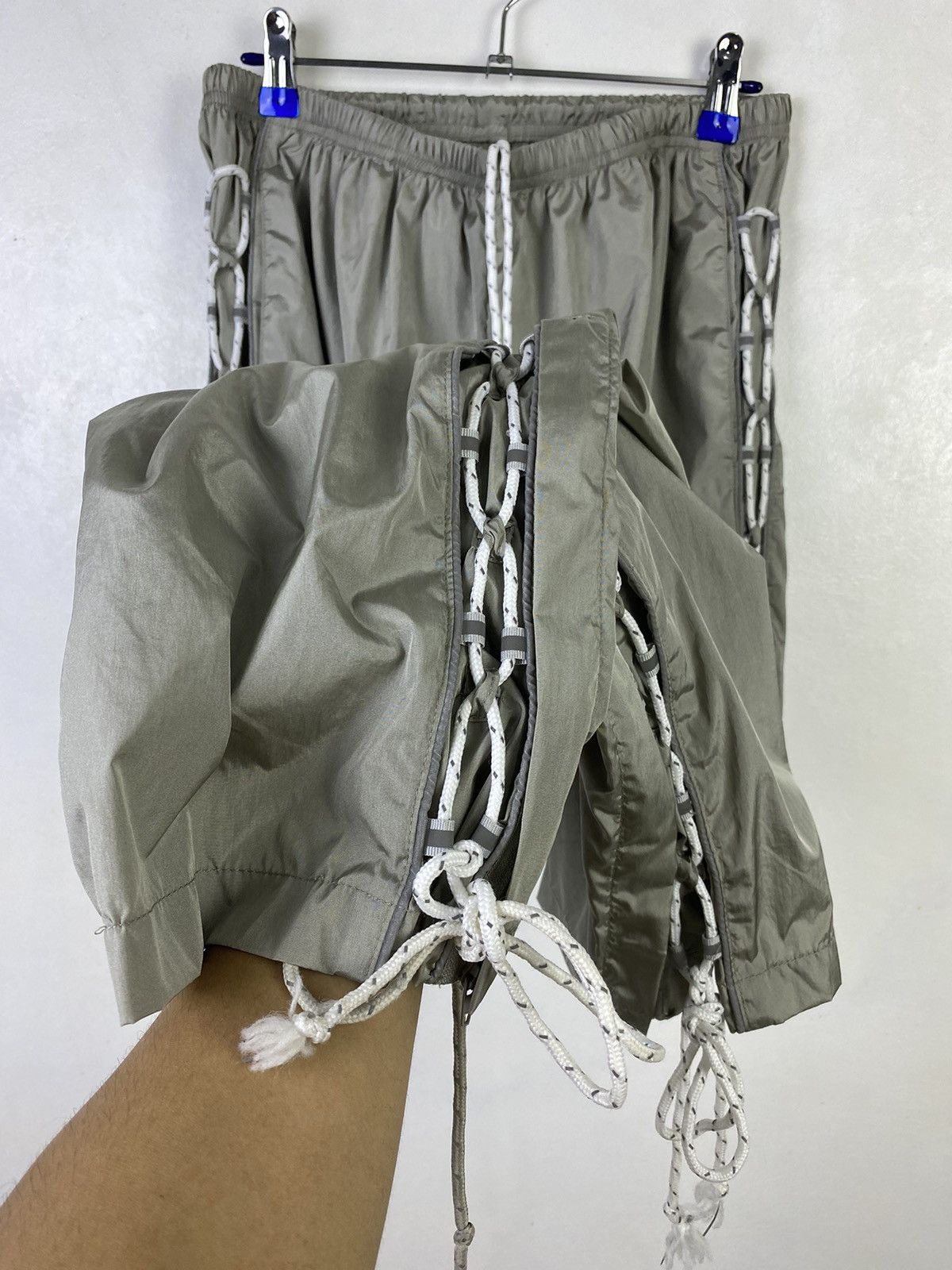 Hyein Seo HYEIN SEO - Reflective Trackpants Size 26" / US 2 / IT 38 - 3 Thumbnail