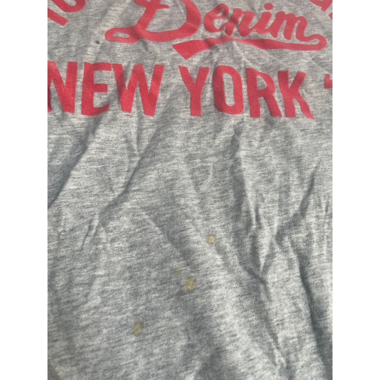 Tommy Hilfiger Tommy Hilfiger Denim New York Tshirt Grey Size Large Size US L / EU 52-54 / 3 - 4 Thumbnail