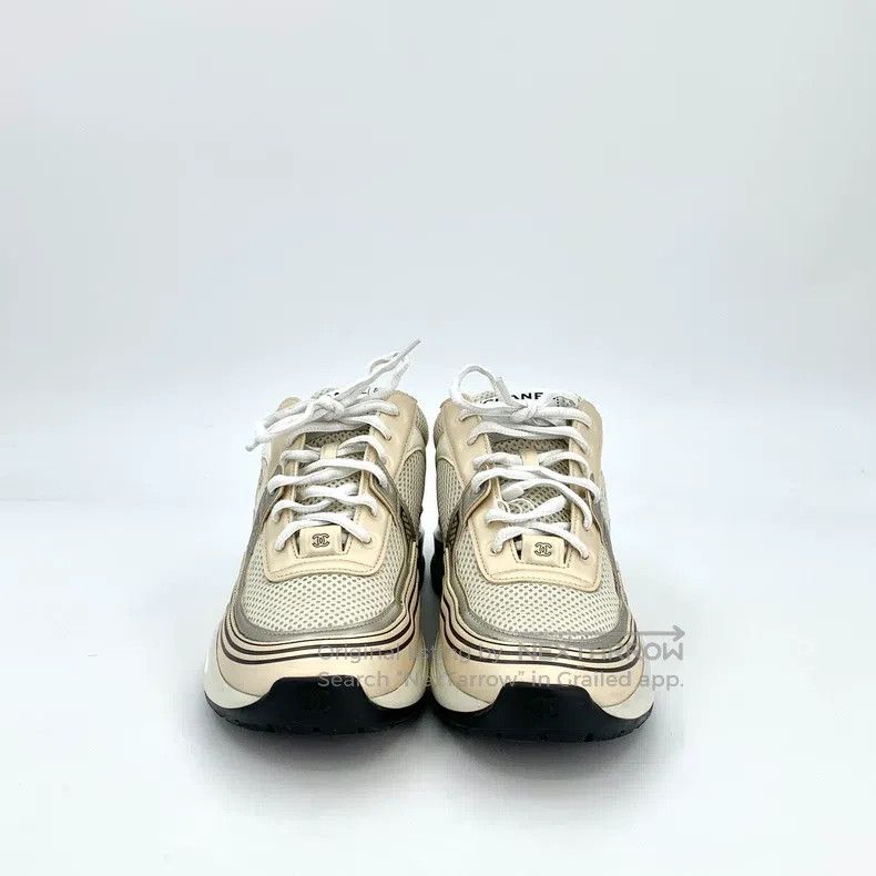 Chanel Chanel Golden Horn King Beige Double C Logo Casual Sneaker Size US 8.5 / IT 38.5 - 3 Thumbnail