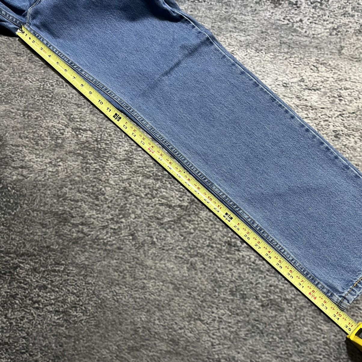 Levi's Vintage Levi's 505 Jeans 2000s Straight Regular Fit 34x34 Size US 34 / EU 50 - 13 Thumbnail
