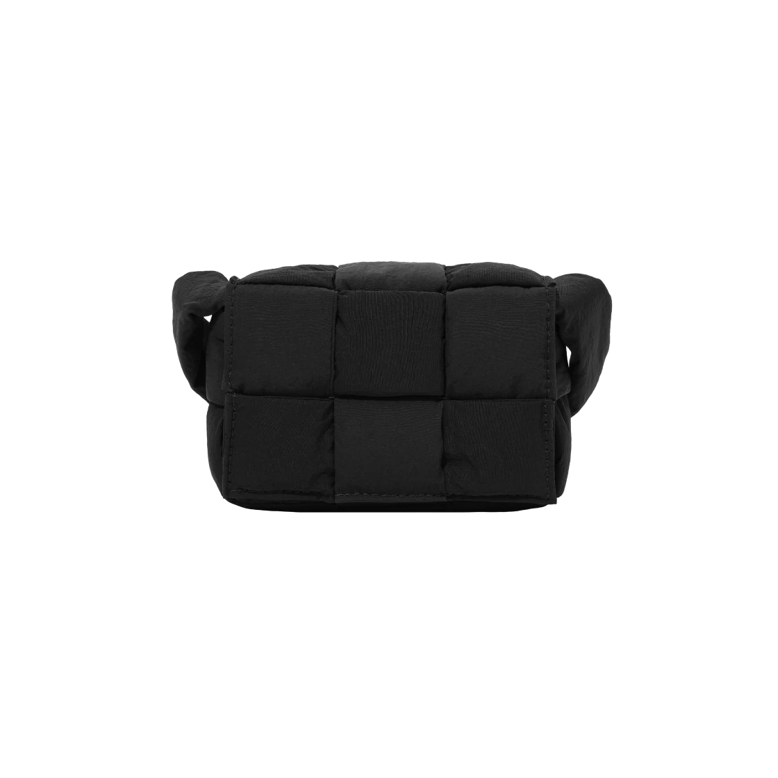 Bottega Veneta O1N1Vont0125 Size: Os / Mini Padded Tech Cassette Bag in Black, Men's