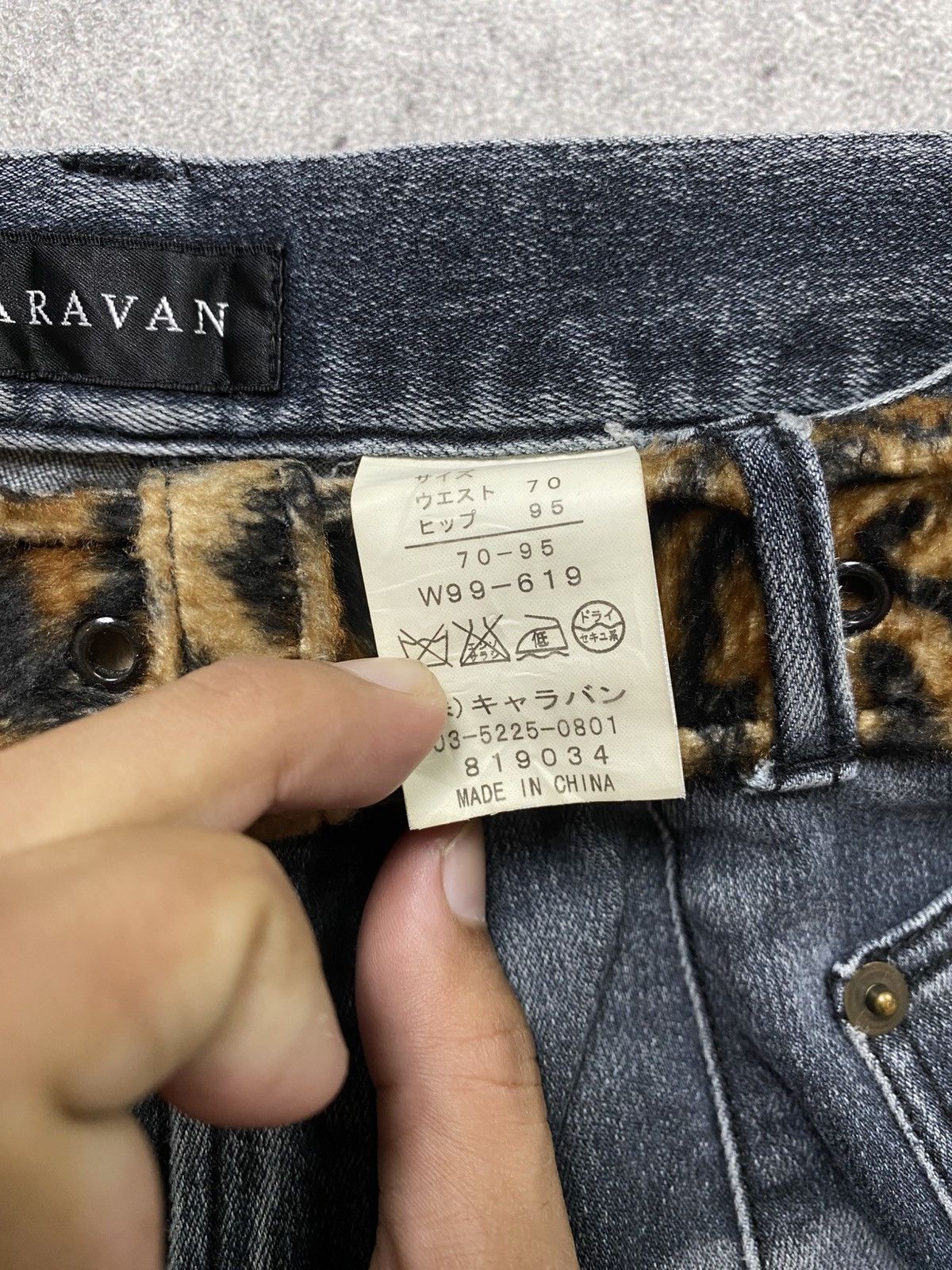 If Six Was Nine × Japanese Brand × Le Grande Bleu (L.G.B.) 2000s Caravan Mudwash Flare Jean Size US 31 - 6 Thumbnail