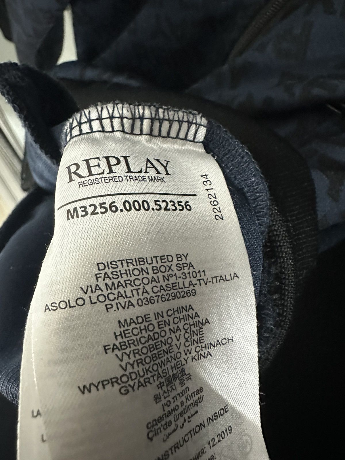 Replay REPLAY "ICONS" TRACK JACKET LIMITED EDITION Size US L / EU 52-54 / 3 - 4 Thumbnail