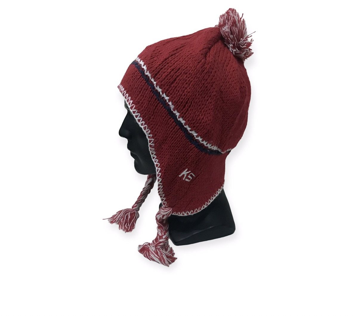 Japanese Brand KS Earflap Beanie Hat