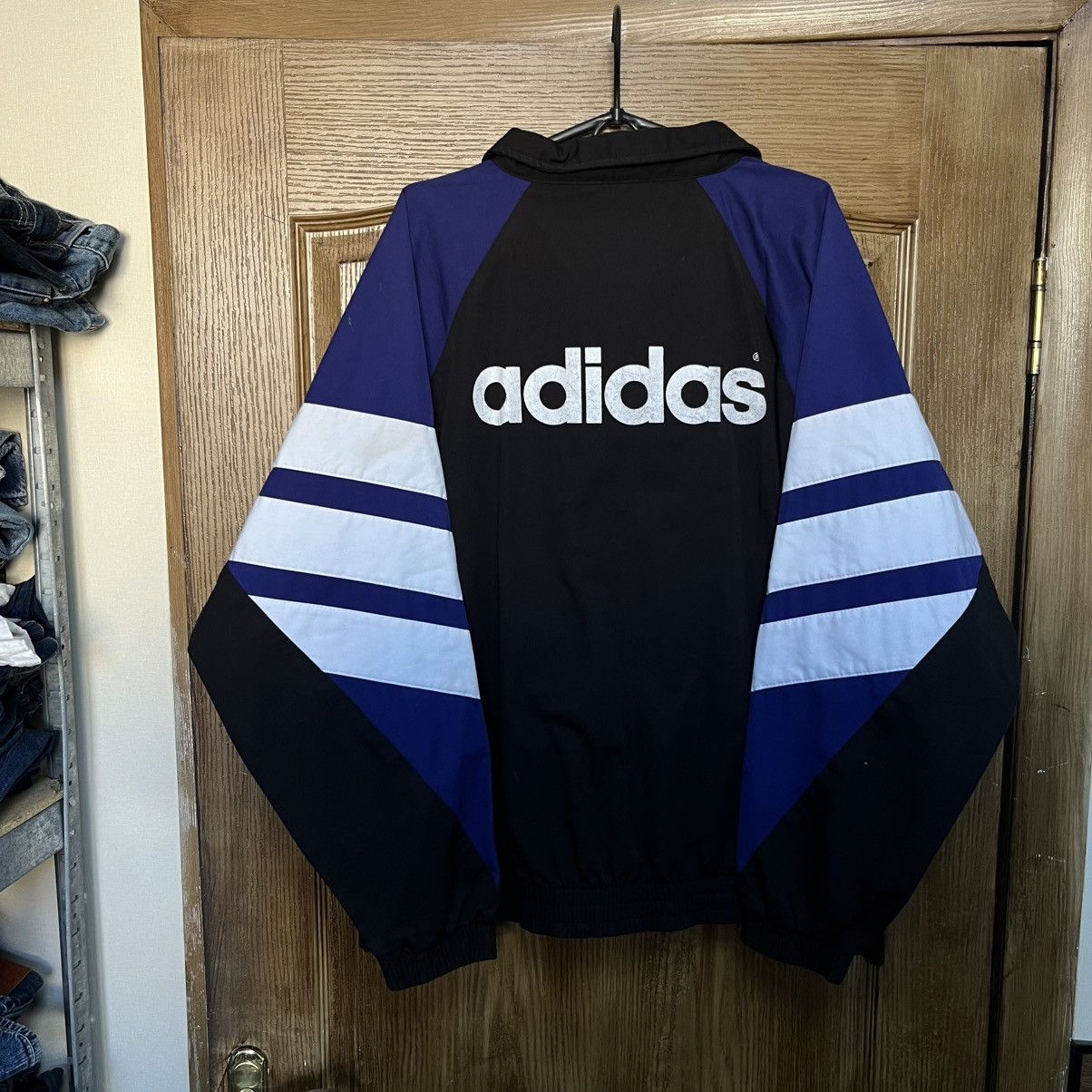Adidas Vintage Adidas Jacket Baggy Big Logo Y2K 80s Size US S / EU 44-46 / 1 - 1 Thumbnail